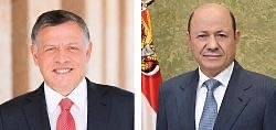 President AL-Alimi Congratulates King of Jordan on Advent of Ramadan