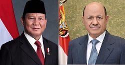 President Al-Alimi Offers Condolences for Victims of Floods and Landslides in Indonesia 