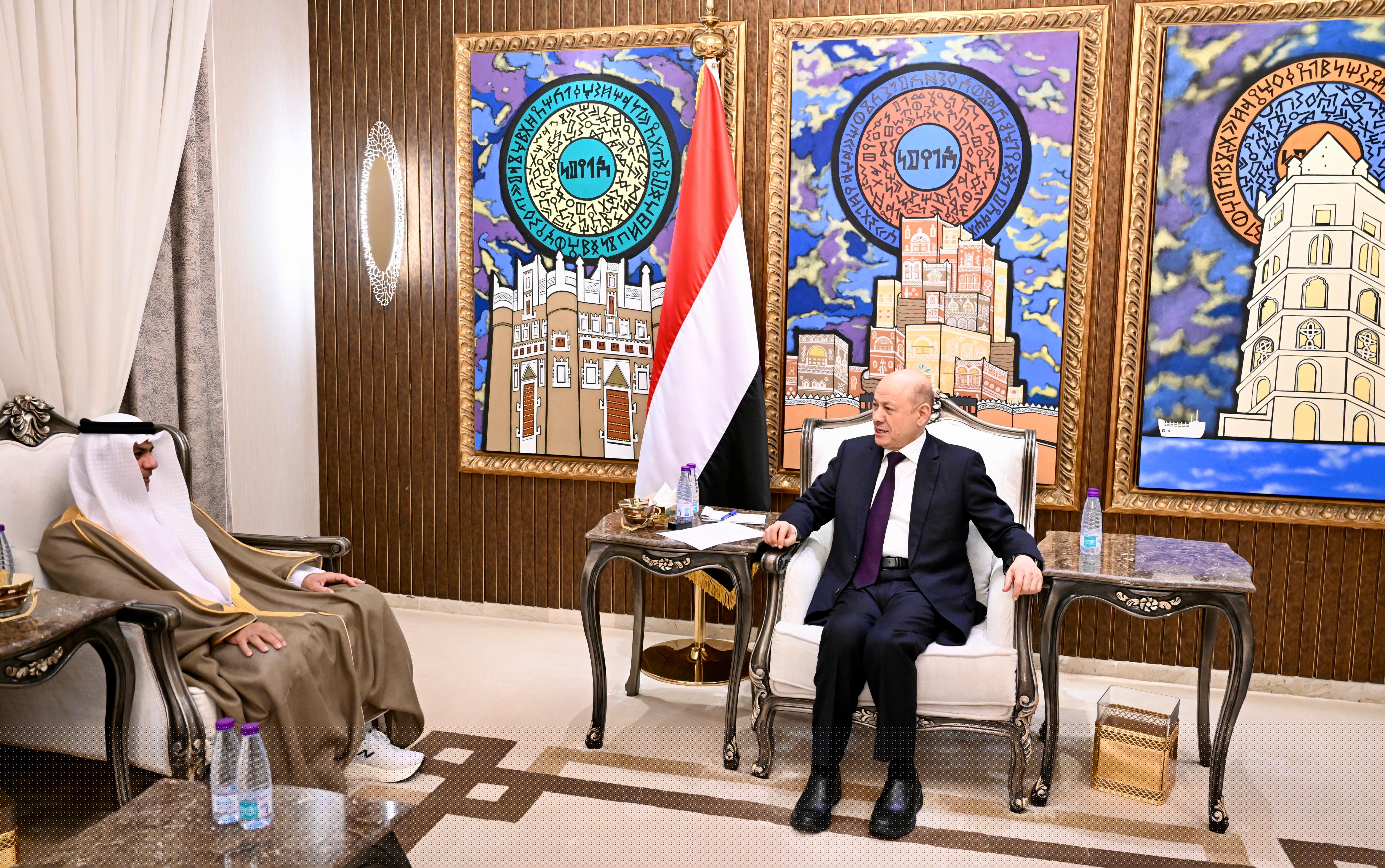 President Al-Alimi Praises UAE Interventions in Electricity Sector