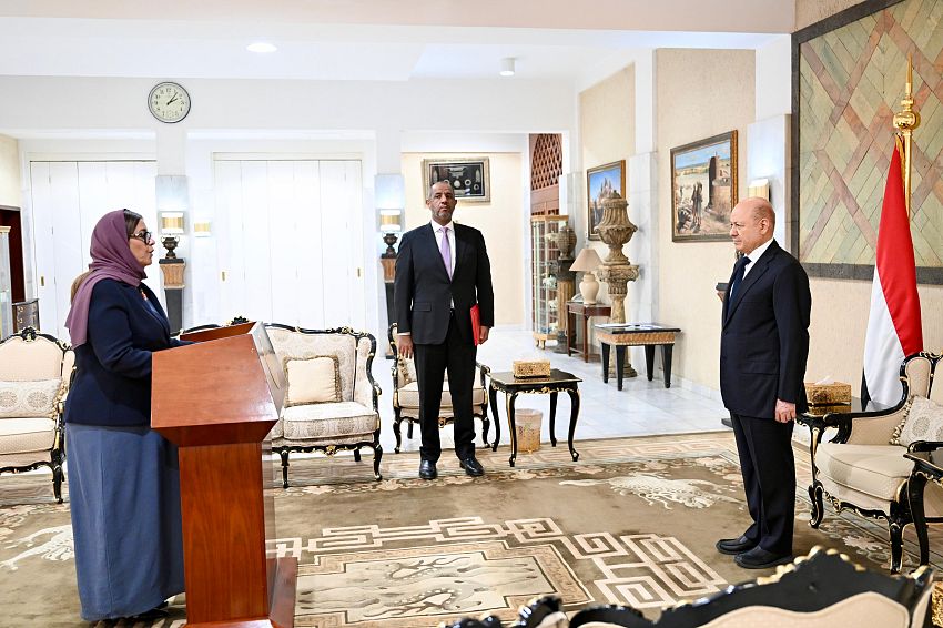 Yemen’s Ambassador to USA Takes Oath Before President of Presidential Leadership Council