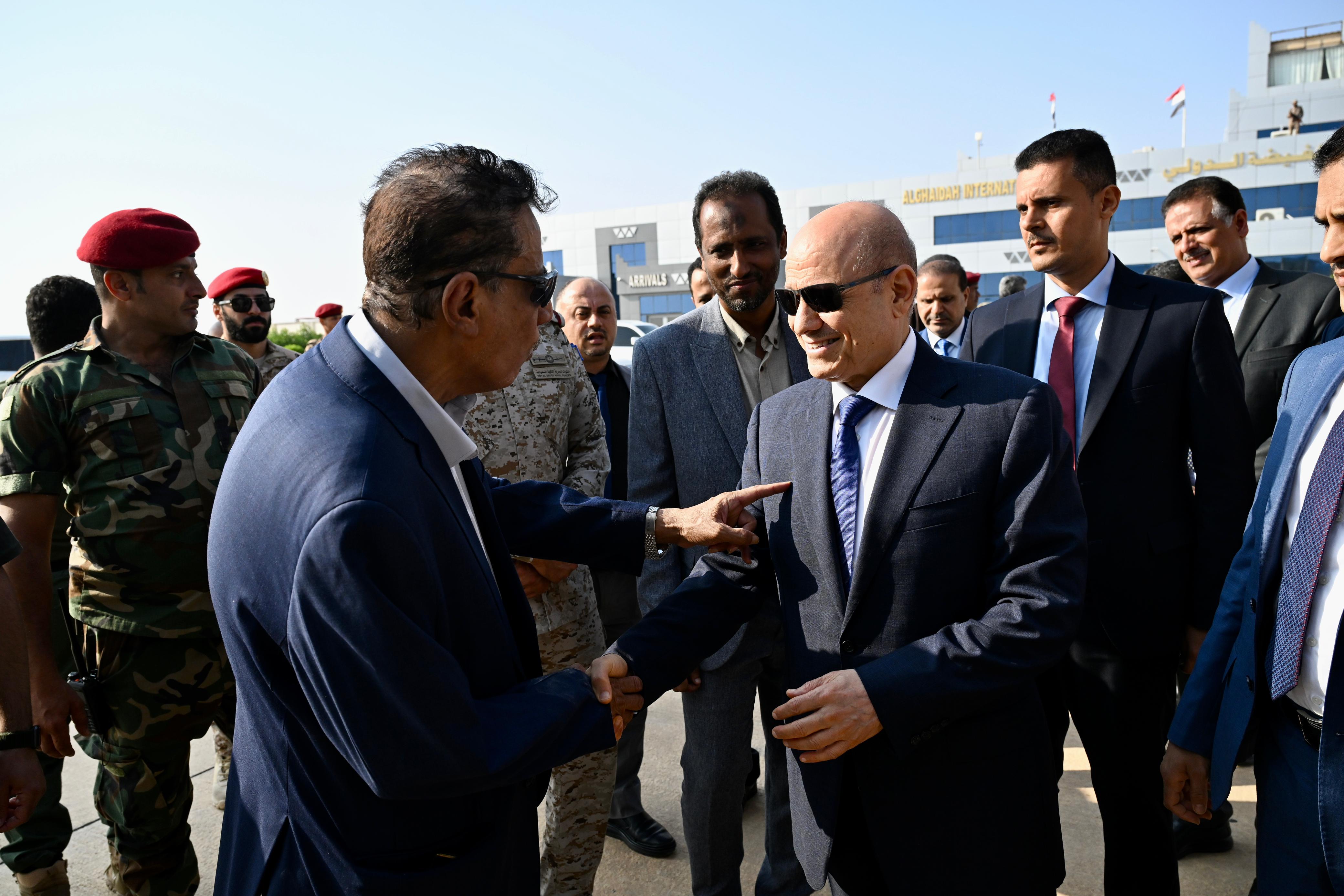 HIS EXCELLENCY THE PRESIDENT LEAVES AL-MAHRAH GOVERNORATE, RETURNING TOTHE CAPITAL, ADEN, October 29, 2023