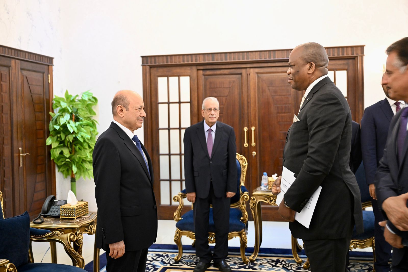 PRESIDENT RECEIVES CREDENTIALS OF THE AMBASSADOR OF SOUTH AFRICA 1 Nov 2023