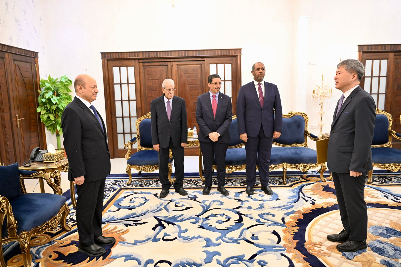 PRESIDENT RECEIVES CREDENTIALS OF THE AMBASSADOR OF  KOREA 1 Nov 2023