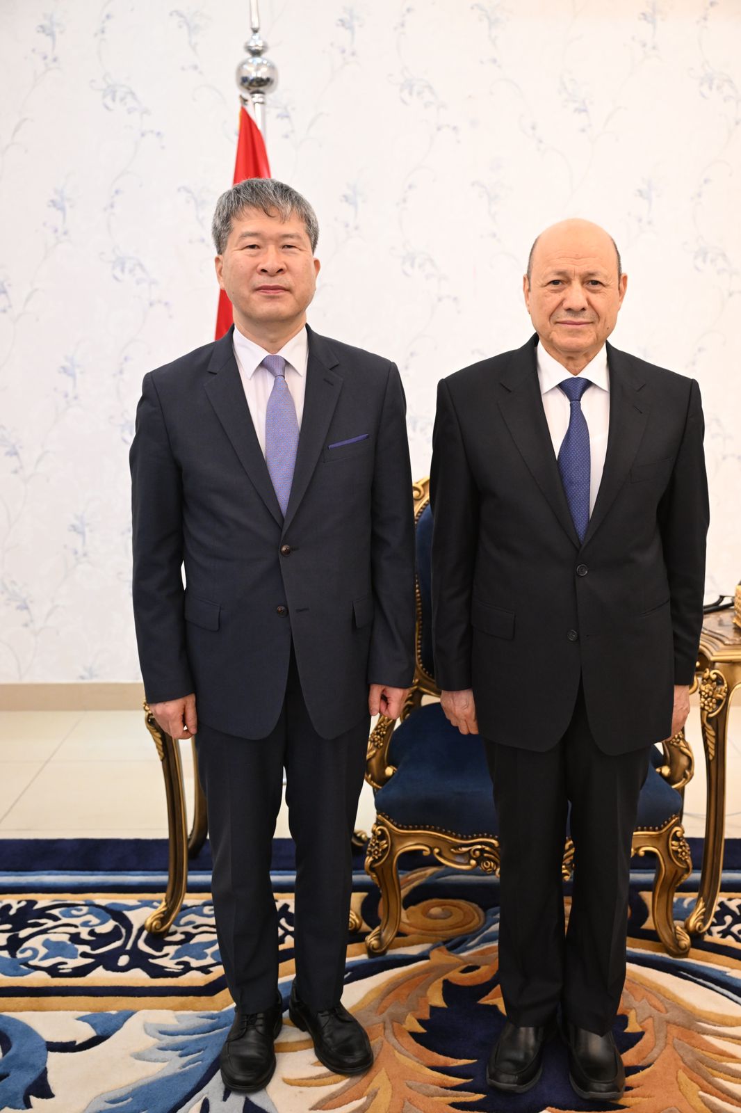 PRESIDENT RECEIVES CREDENTIALS OF THE AMBASSADOR OF  KOREA 1 Nov 2023