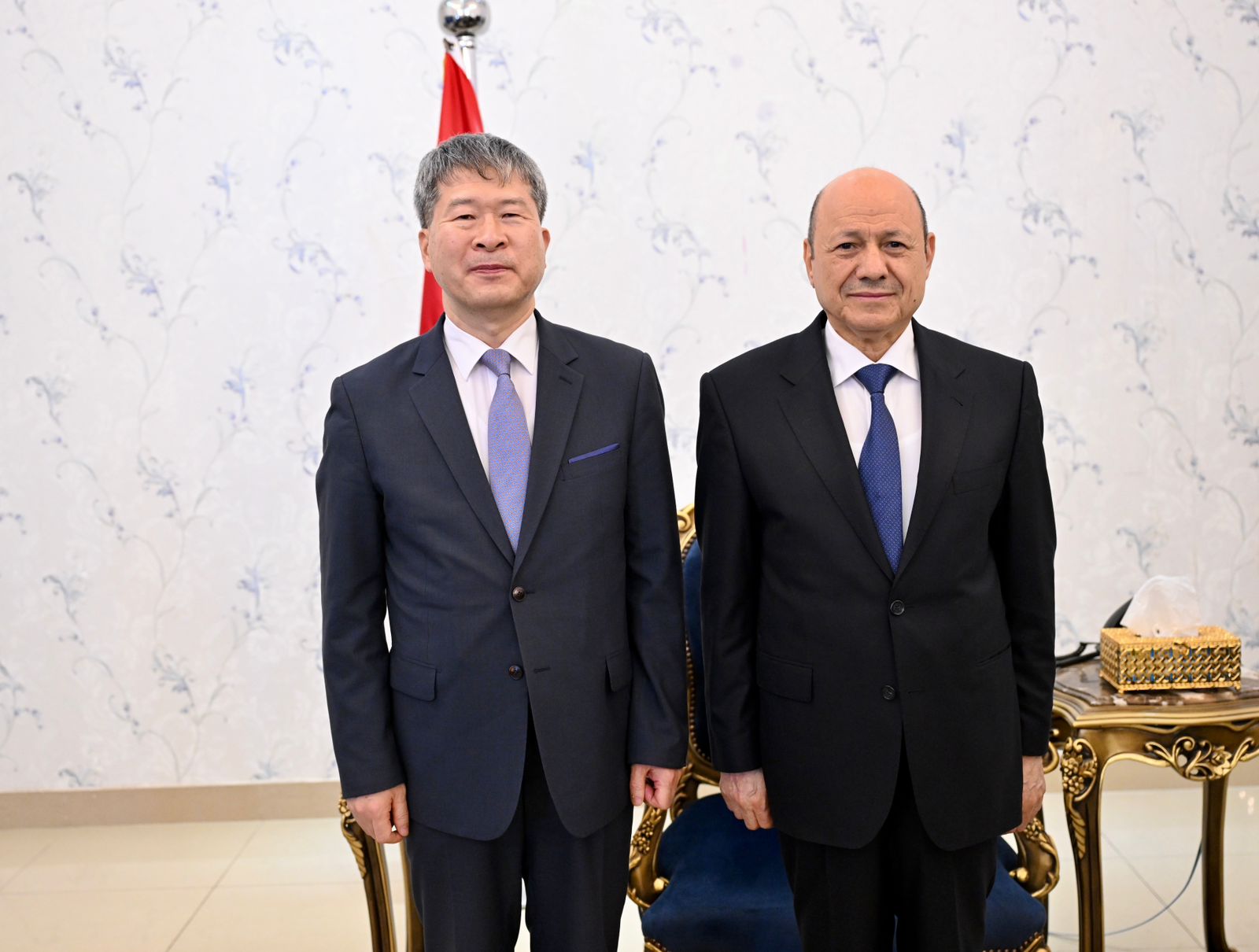 PRESIDENT RECEIVES CREDENTIALS OF THE AMBASSADOR OF  KOREA 1 Nov 2023