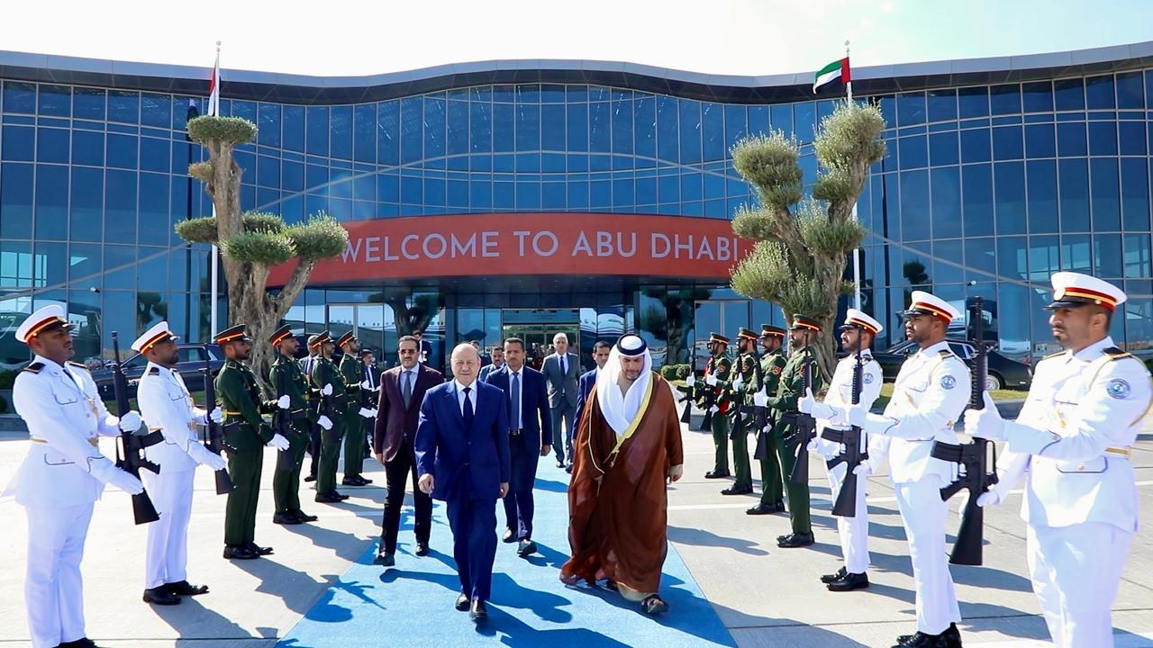 President Al-Alimi Departs United Arab Emirates