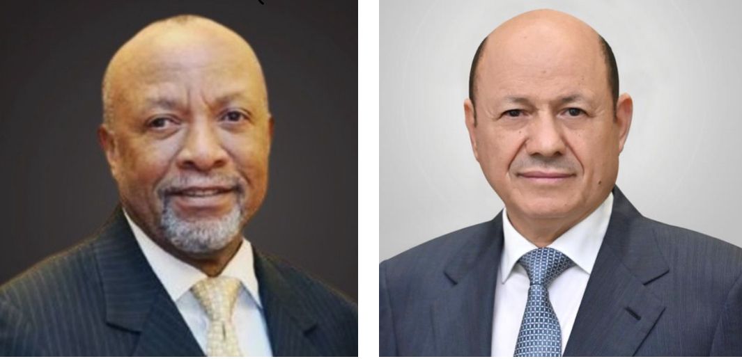 President Al-Alimi congratulates the Namibian President on taking constitutional oath of office