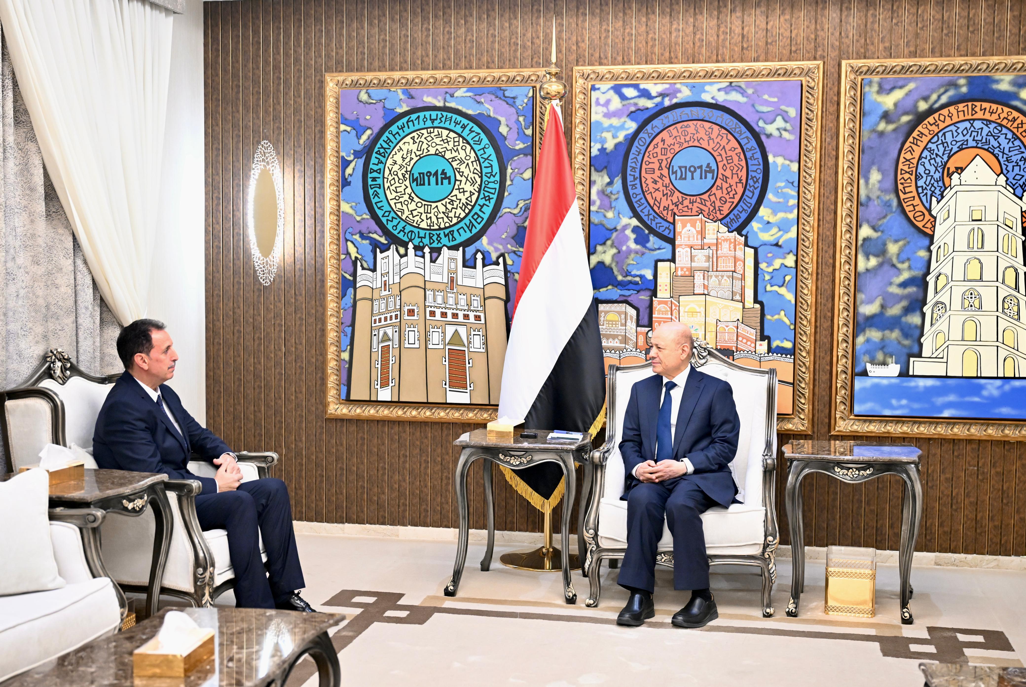 President Al-Alimi Praises Morocco’s Honorable Stance in Support of Yemeni People
