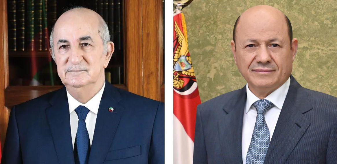 President Al-Alimi congratulates Algeria’s President on Re-election
