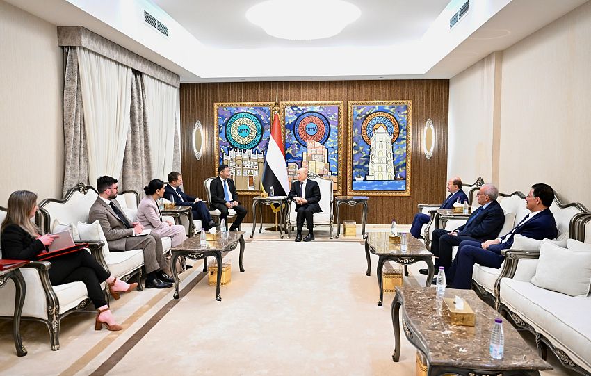 President of Presidential Council Receives UK Minister of State for the Middle East