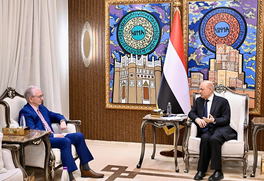 President Al-Alimi: Maritime Security Hinges on Ending Iran-Backed Control of Yemeni Territory