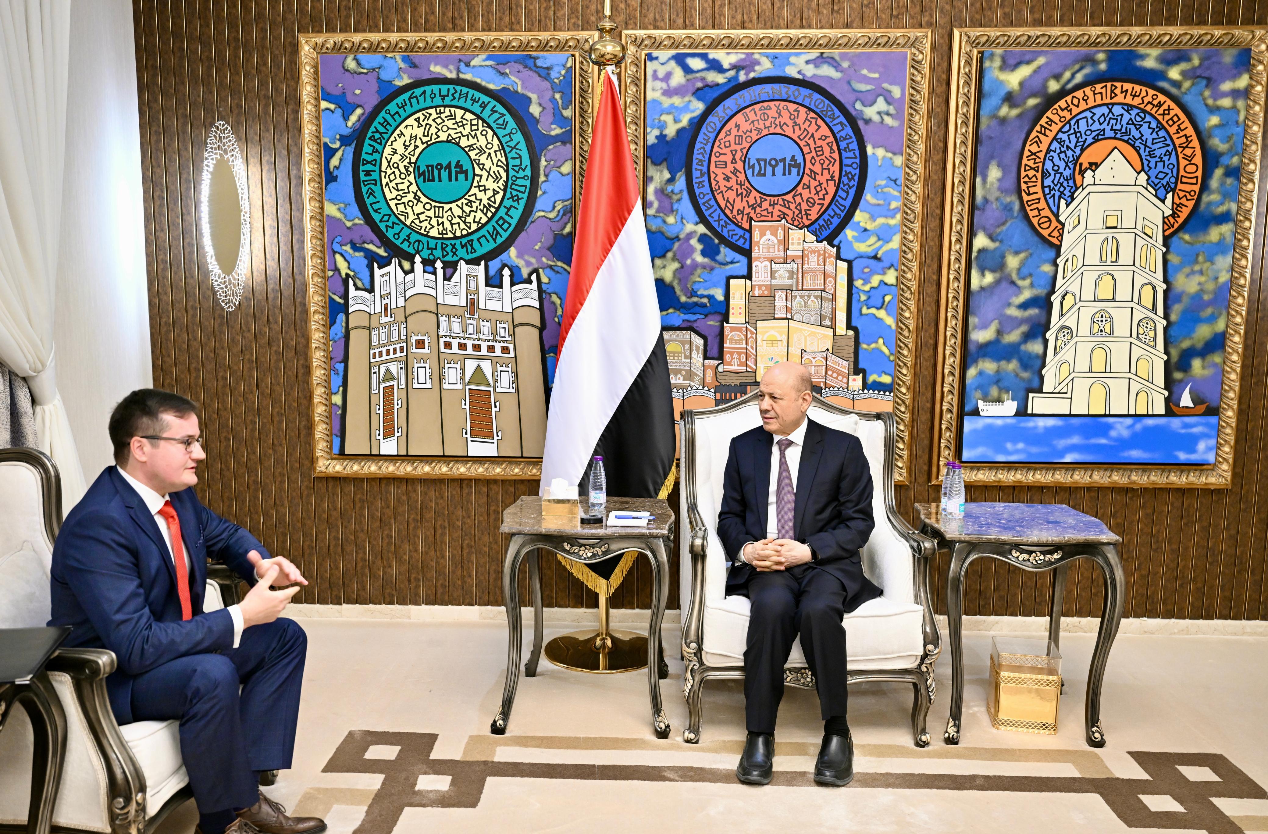 President Al-Alimi Praises Russia’s Firm Support for Yemeni People and Their Constitutional Legitimacy