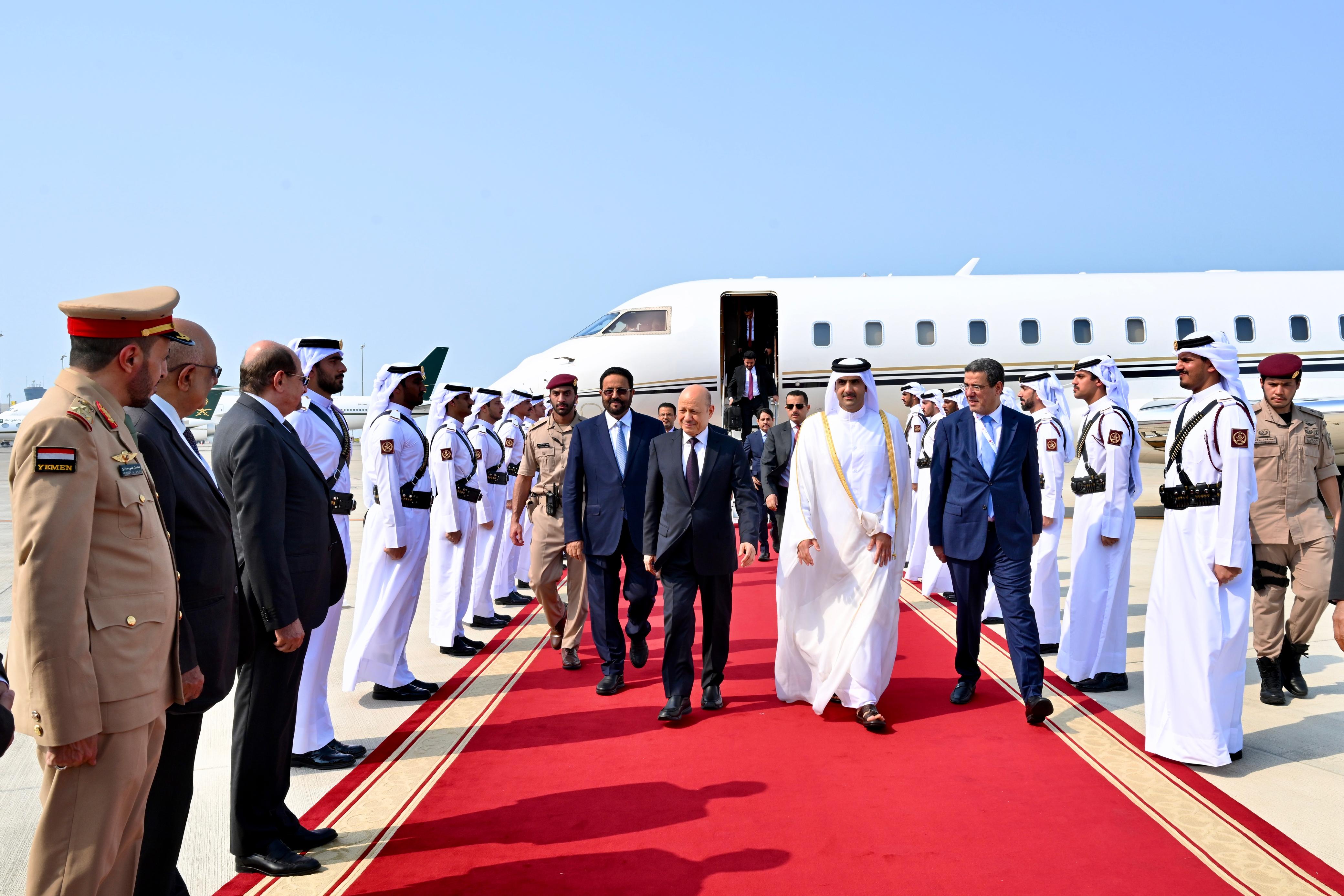 President of Leadership Council Arrives in Doha to Participate in Emergency Arab-Islamic Summit