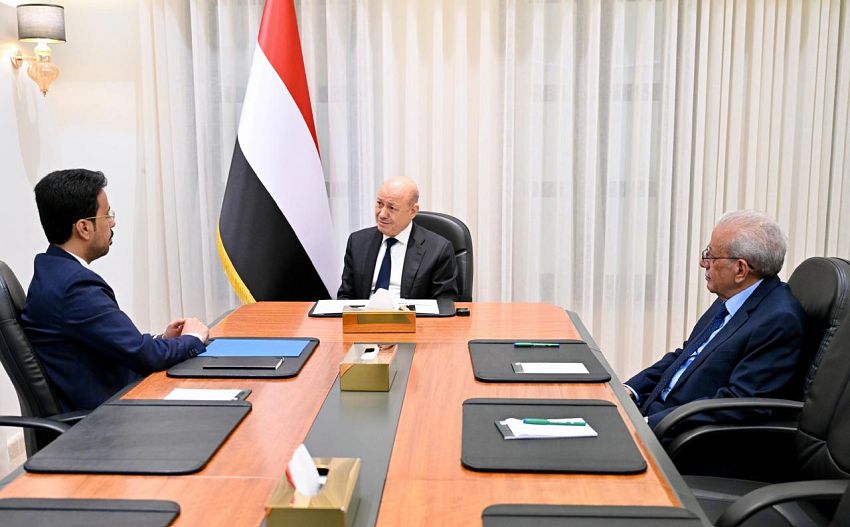 President Al-Alimi Urges Shift from Rivalry to Partnership Among National Forces