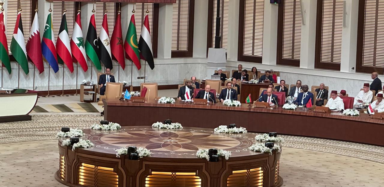 President Al-Alim participates in the opening session of Arab League Summit