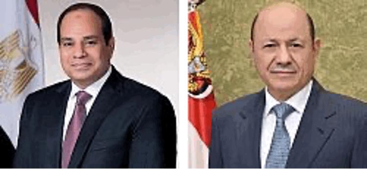 President Al-Alimi Congratulates ‏ President of Egypt on Advent of Ramadan 