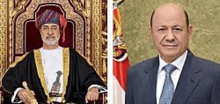 President Al-Alimi Congratulates ‏Sultan of Oman on Advent of Ramadan 