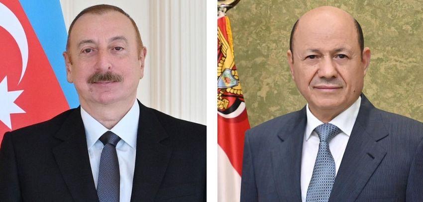 President AL-Alimi Congratulates Azerbaijan On Independence Day