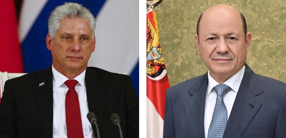 President Al-Alimi receives cable of congratulations from President of Cuba on Yemen’s National Day