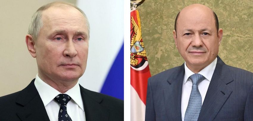 President Al-Alimi receives cable of congratulations from Russian President on National Day