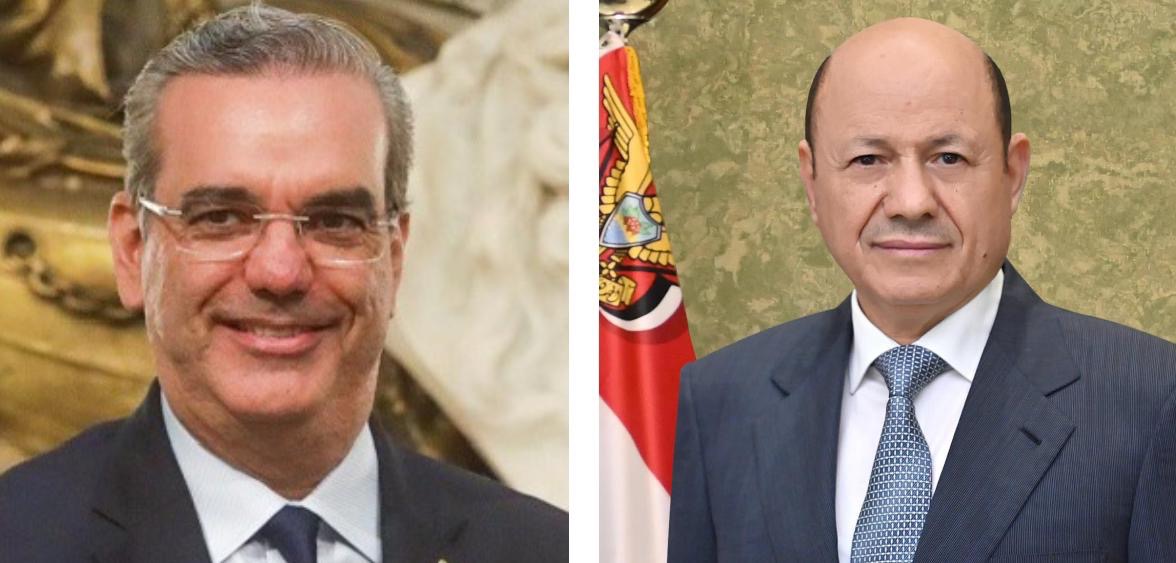 President Al-Alimi congratulates President of Dominican Republic on his re-election for a second term