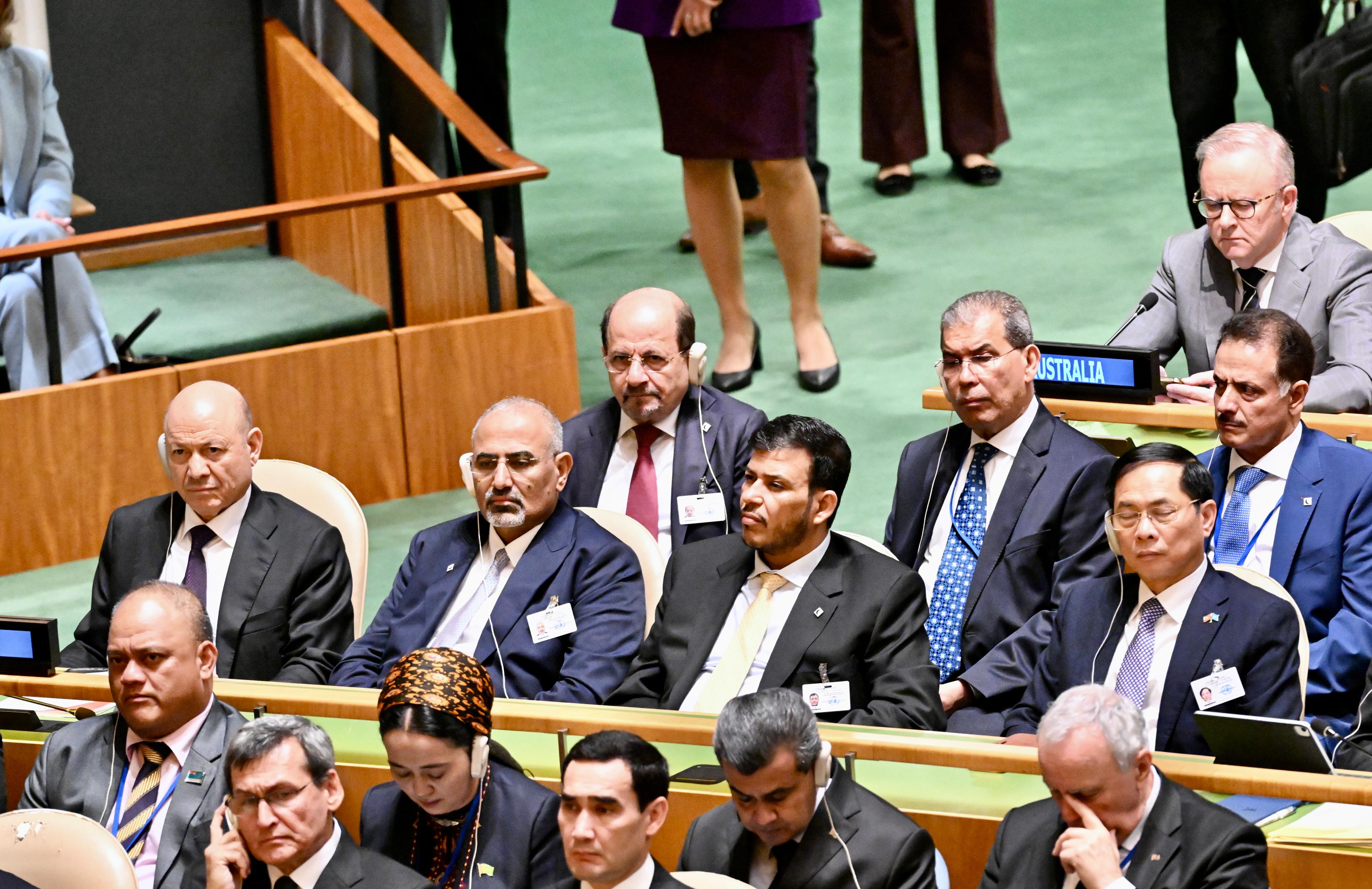 President of Leadership Council Participates in Opening Session of UN General Assembly