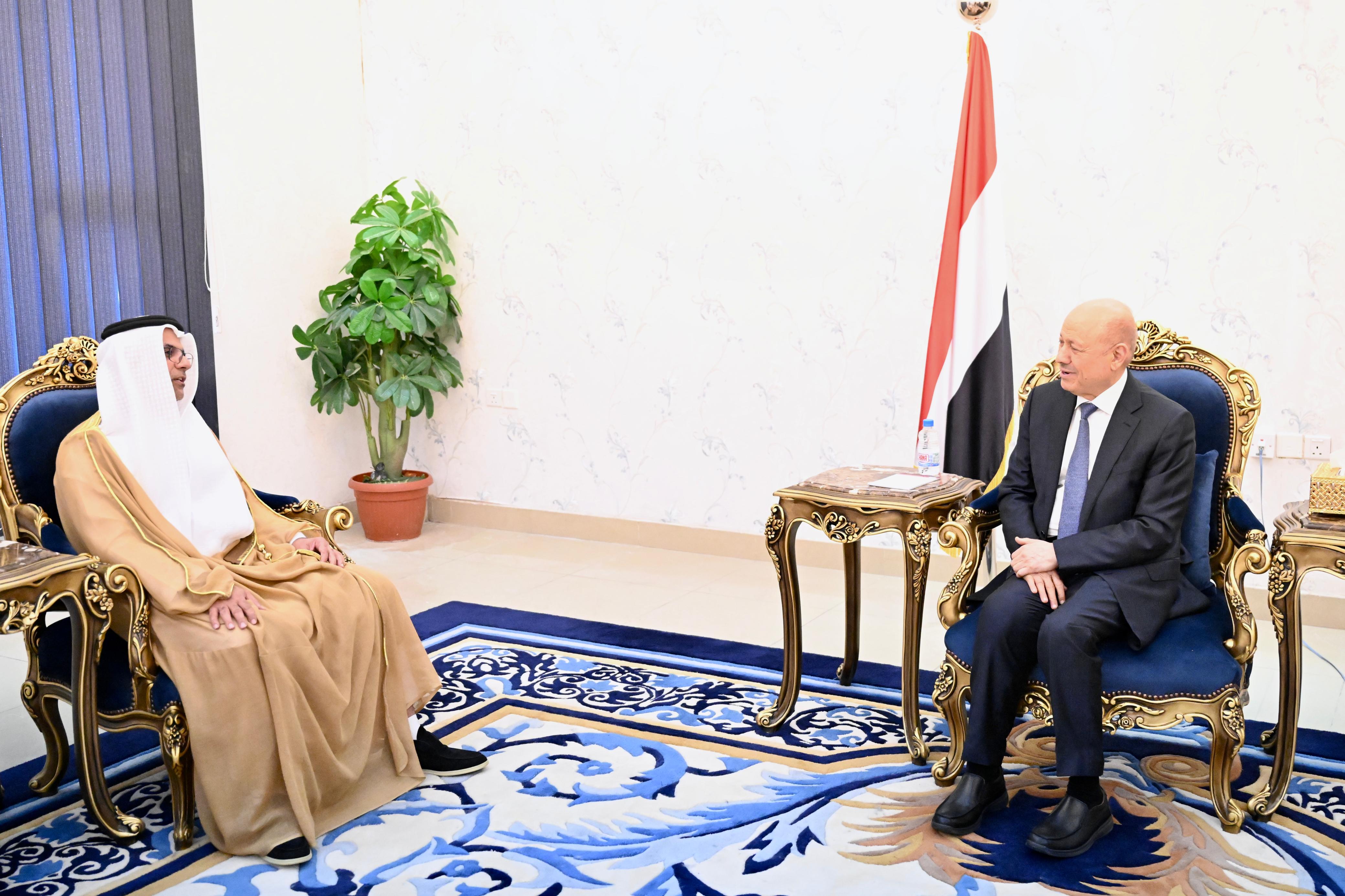 President Al-Alimi Praises UAE Support for Yemen’s Electricity Sector