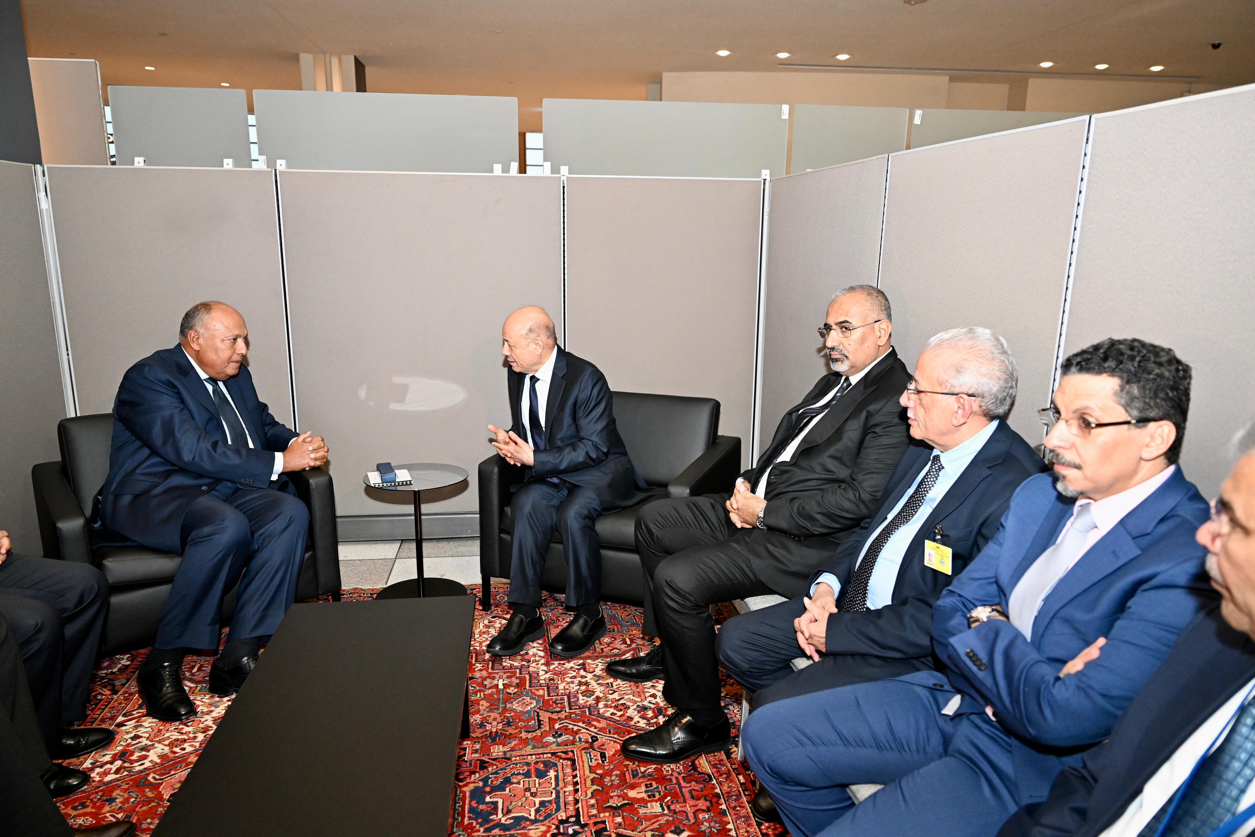 PRESIDENT AL- ALIMI PRAISES YEMENI-EGYPTIAN RELATIONSHIPS Fri ، 22 Sep 2023