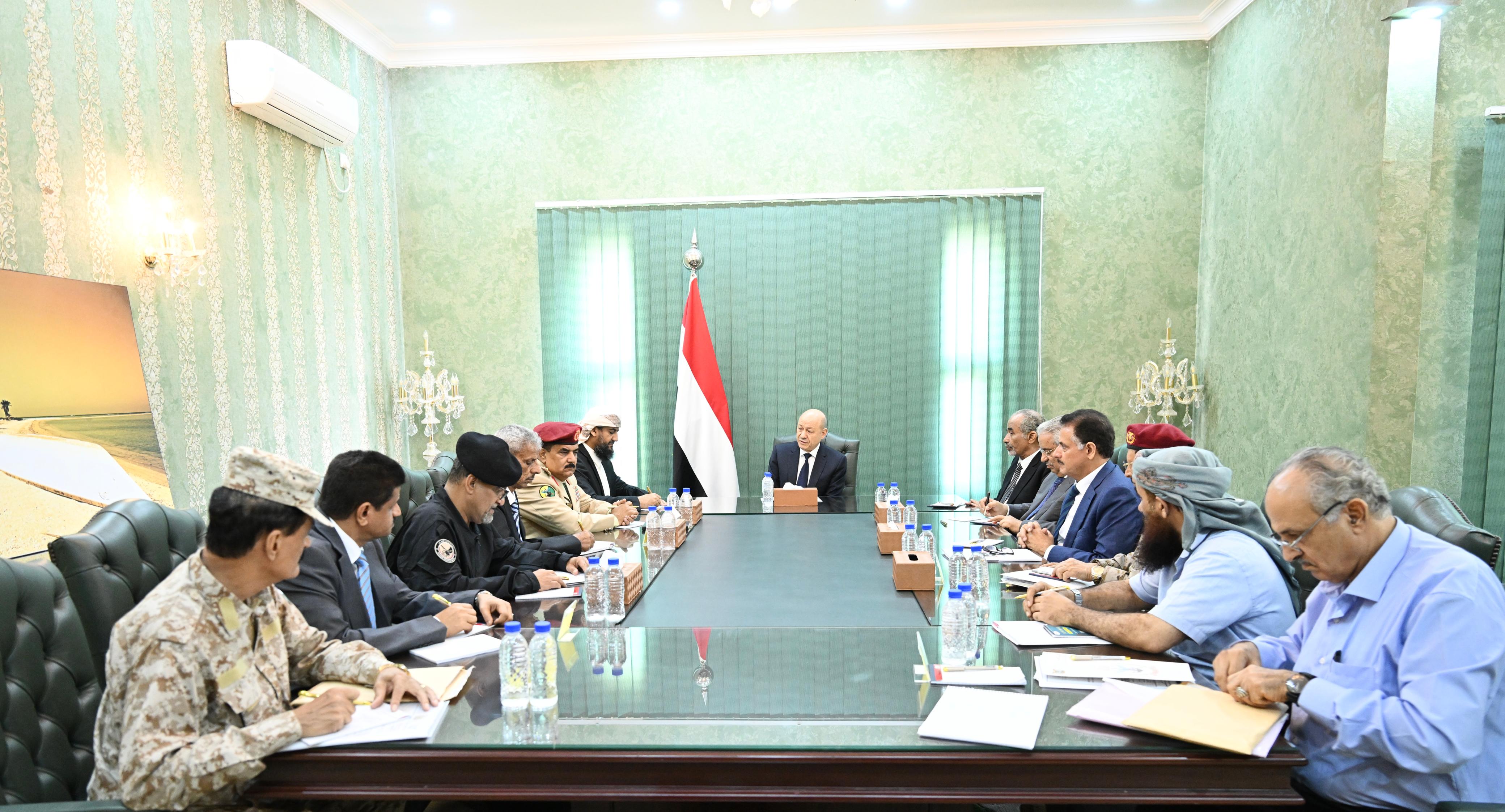 President of Leadership Council Chairs Meeting of Supreme Security Committee
