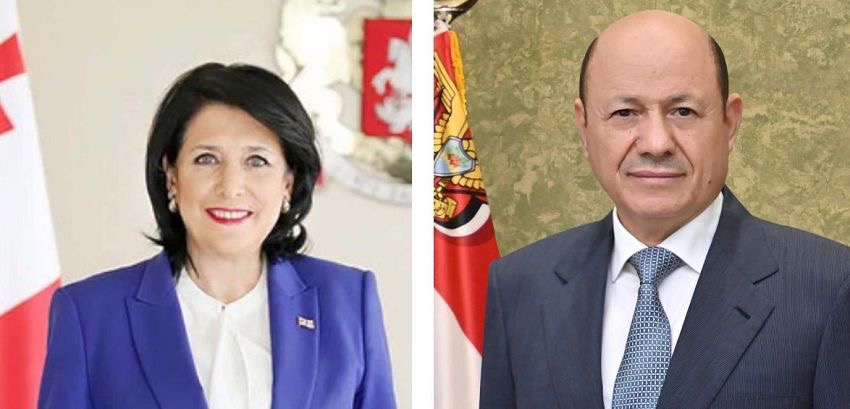 President Al-Alimi congratulates Georgia on National Day