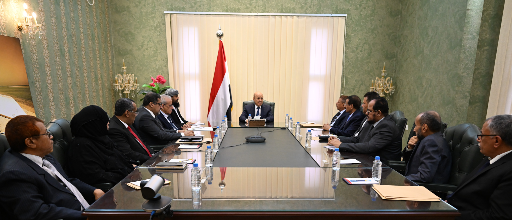 فخامة الرئيس يستقبل رئيس وأعضاء مجلس القضاء الأعلى 2 فبراير 2023