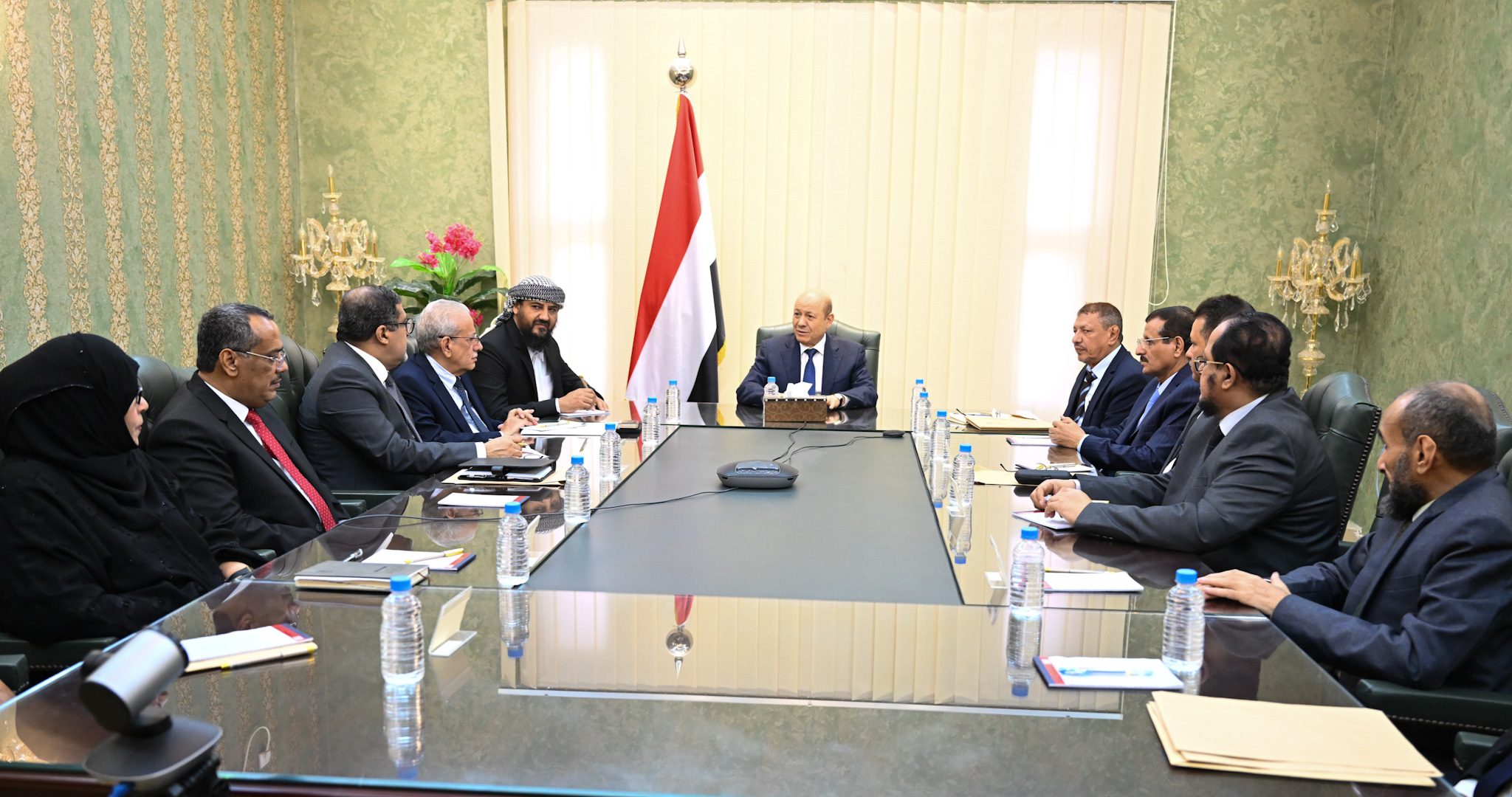 فخامة الرئيس يستقبل رئيس وأعضاء مجلس القضاء الأعلى 2 فبراير 2023