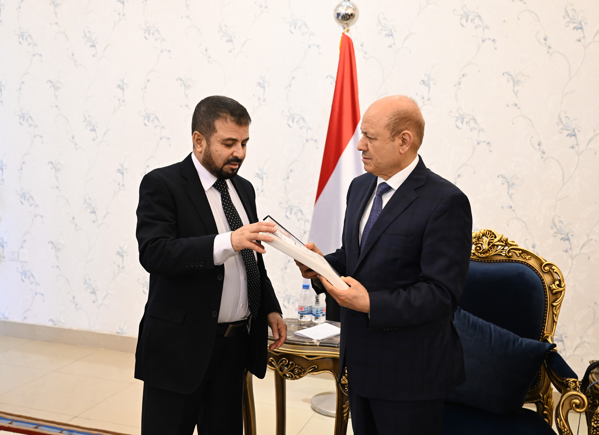 فخامة الرئيس يستقبل رئيس الجهاز المركزي للرقابة والمحاسبة 1 فبراير 2023