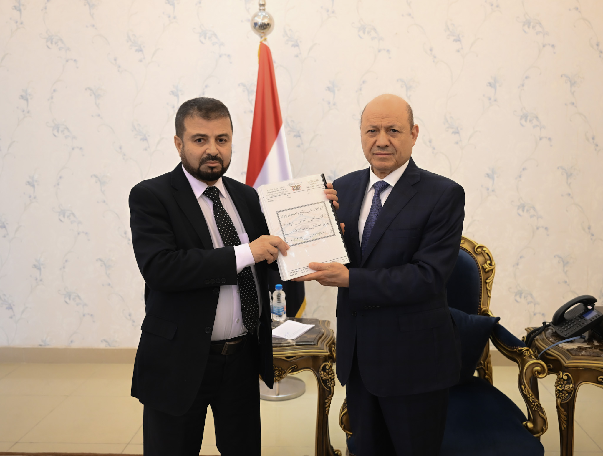 فخامة الرئيس يستقبل رئيس الجهاز المركزي للرقابة والمحاسبة 1 فبراير 2023