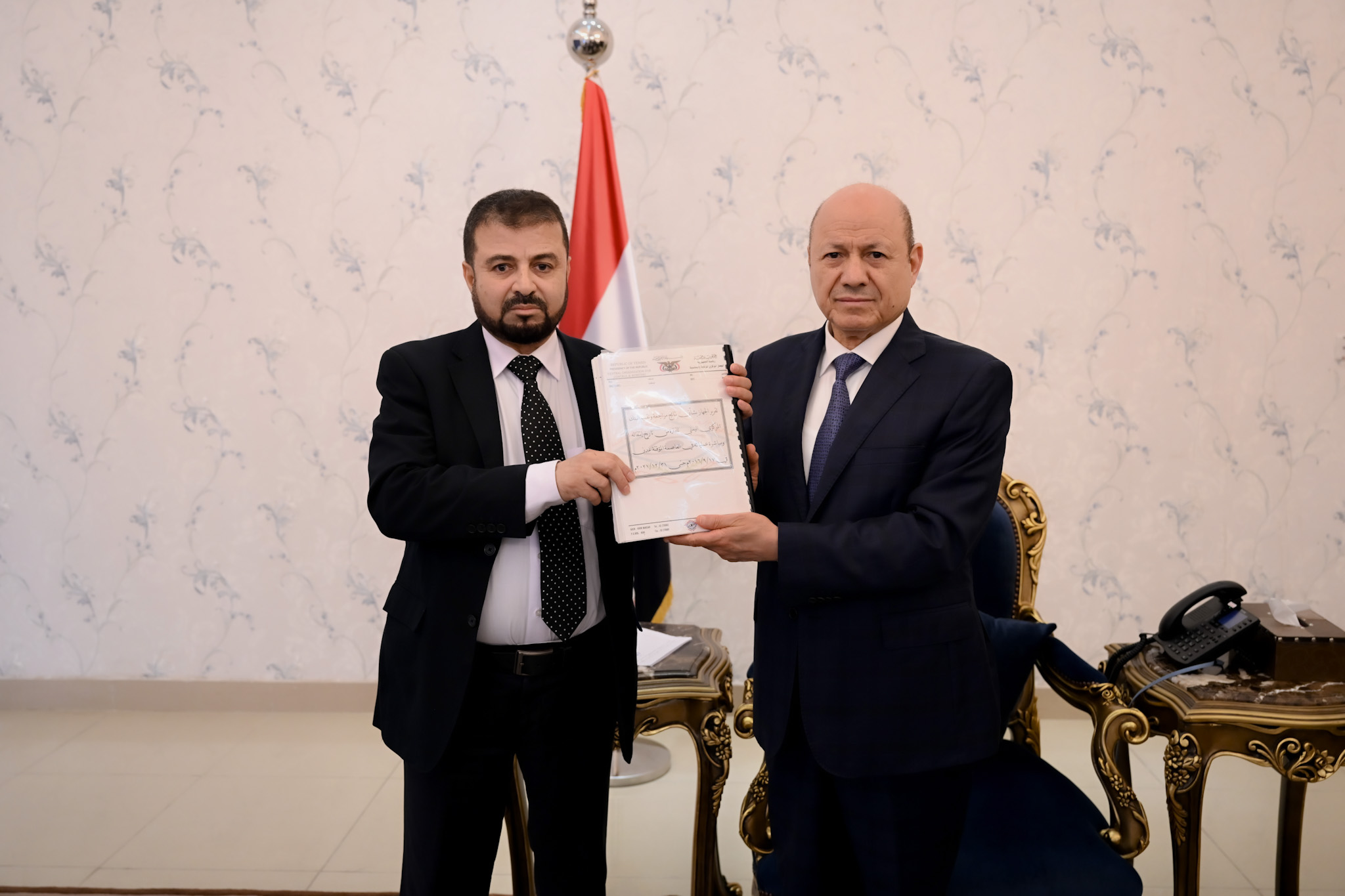 فخامة الرئيس يستقبل رئيس الجهاز المركزي للرقابة والمحاسبة 1 فبراير 2023
