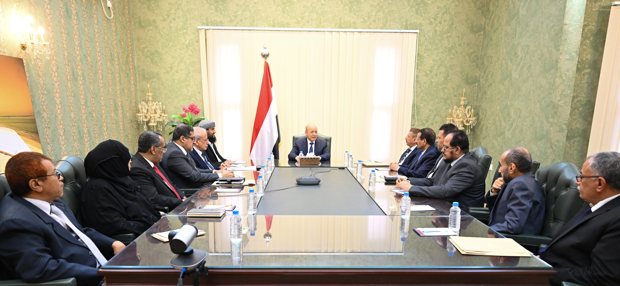 فخامة الرئيس يستقبل رئيس وأعضاء مجلس القضاء الأعلى 2 فبراير 2023
