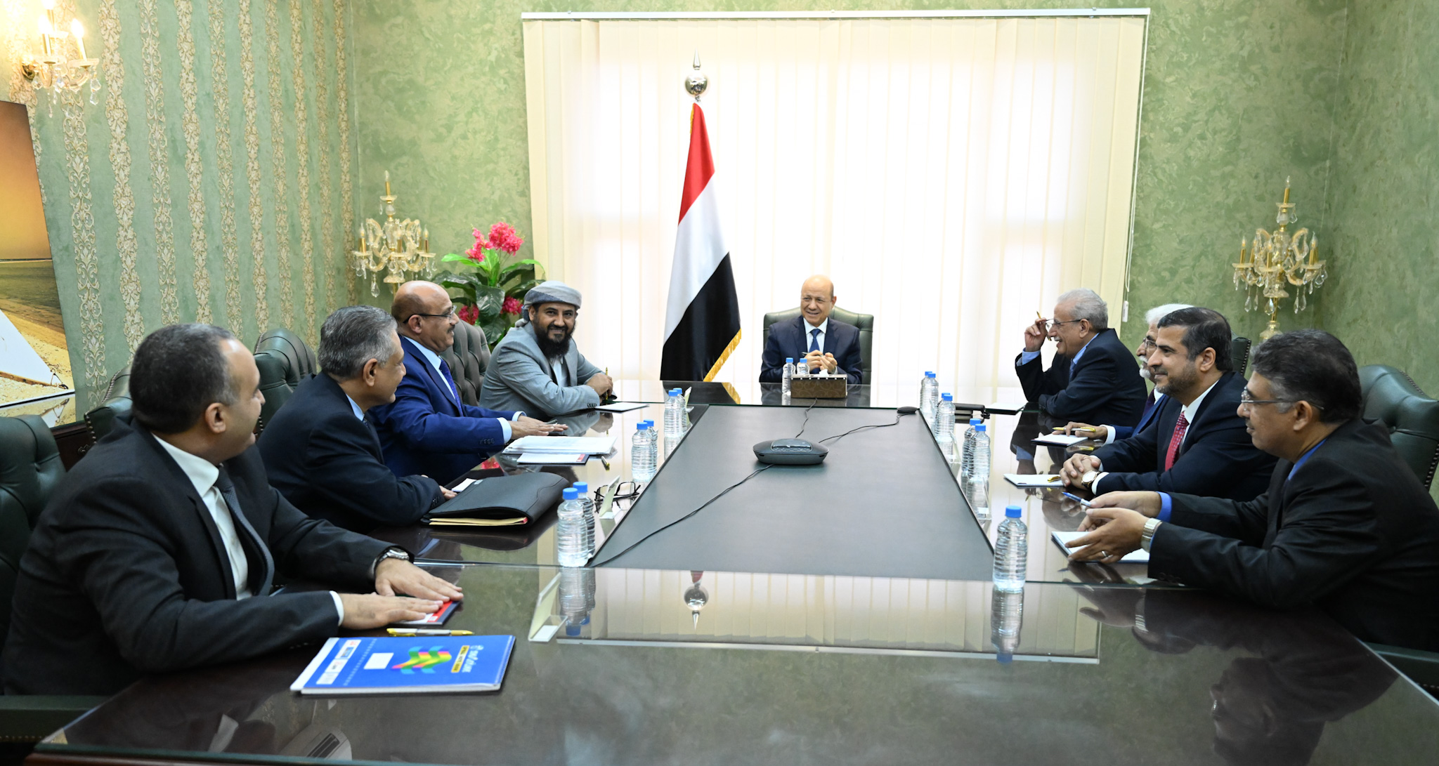 فخامة الرئيس يترأس اجتماع لجنة البنك المركزي 1 فبراير 2023