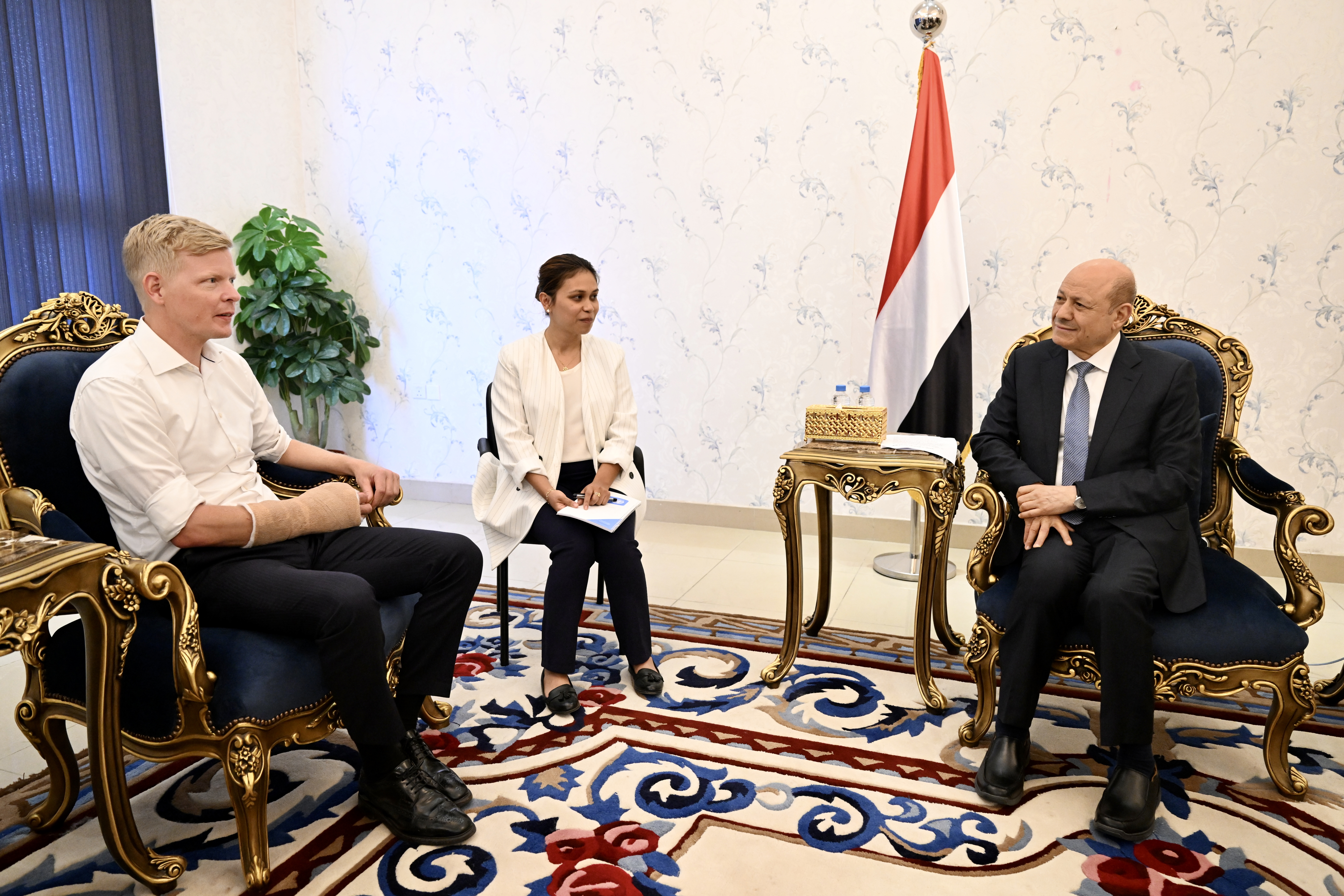 فخامة الرئيس يستقبل المبعوث الاممي  3 مايو 2023