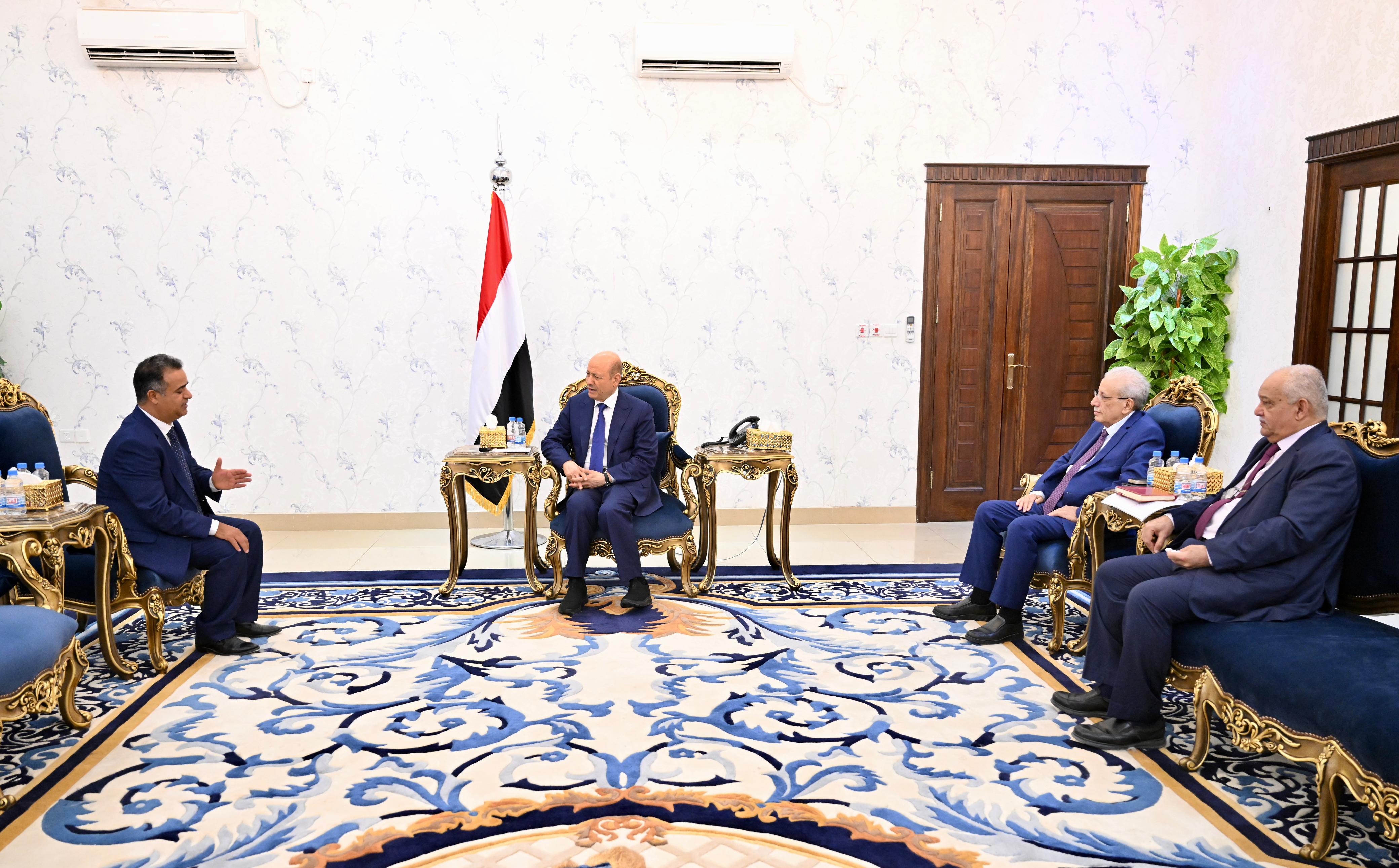 رئيس مجلس القيادة يستقبل السفير الليبي 7 نوفمبر 2023