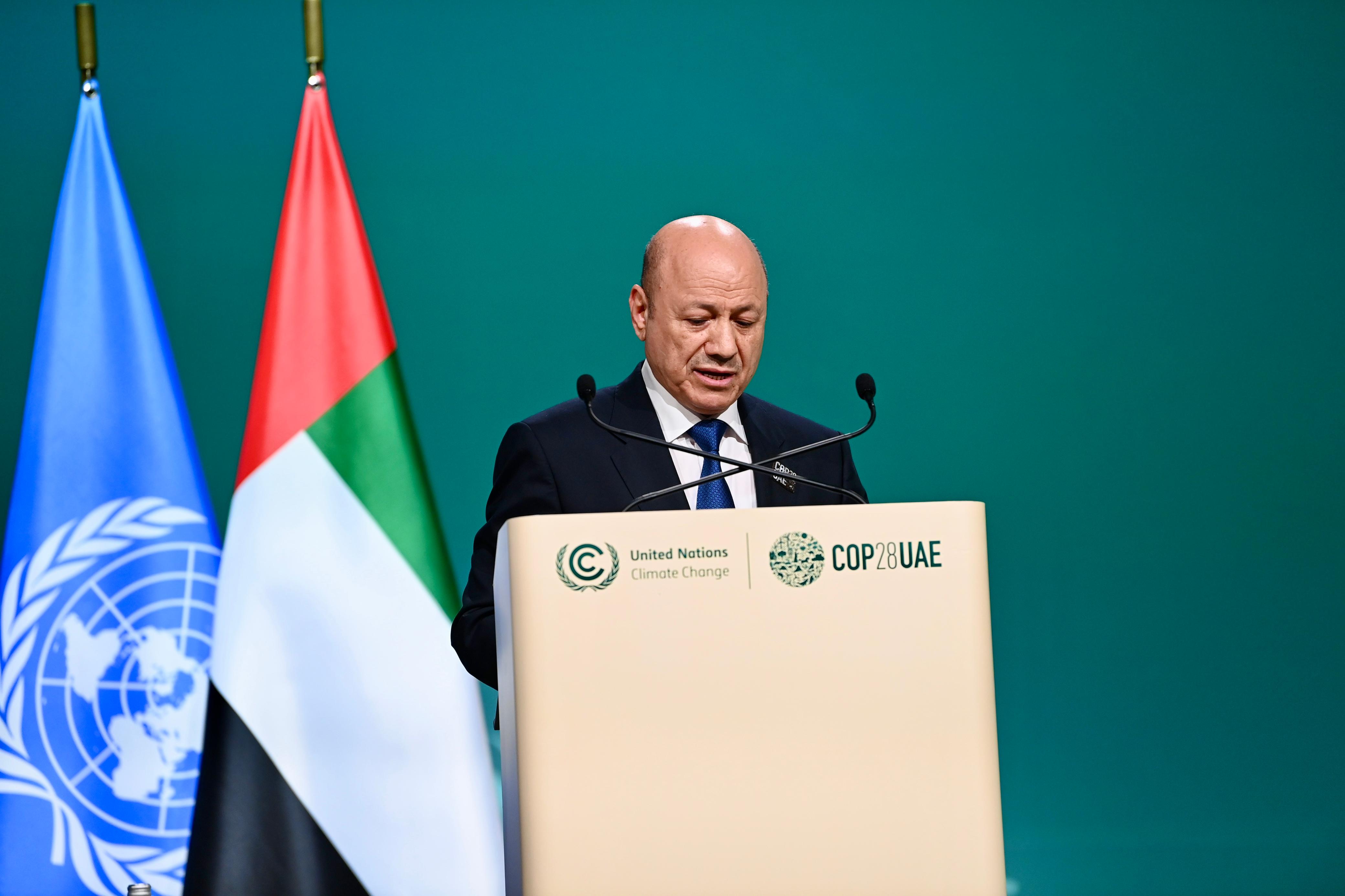 كلمة فخامة الرئيس في قمة المناخ COP28  بدبي  1 ديسمبر 2023
