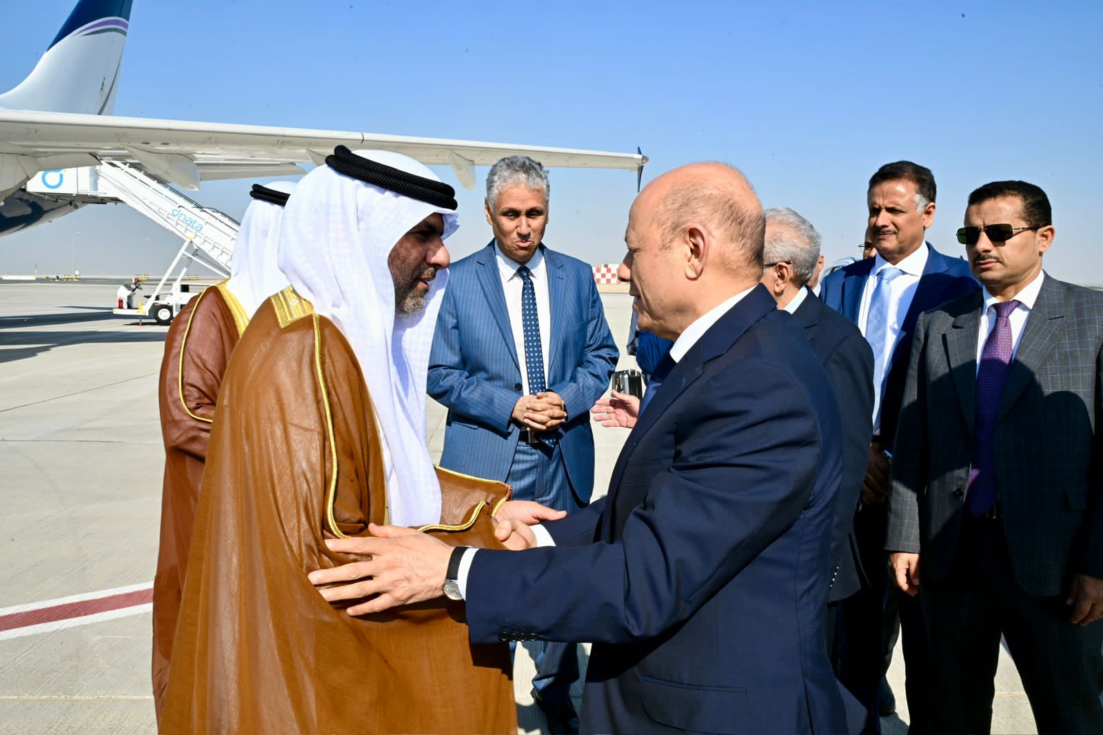 رئيس مجلس القيادة الرئاسي ينهي زيارة لدولة الامارات العربية المتحدة 04 ديسمبر 2023 