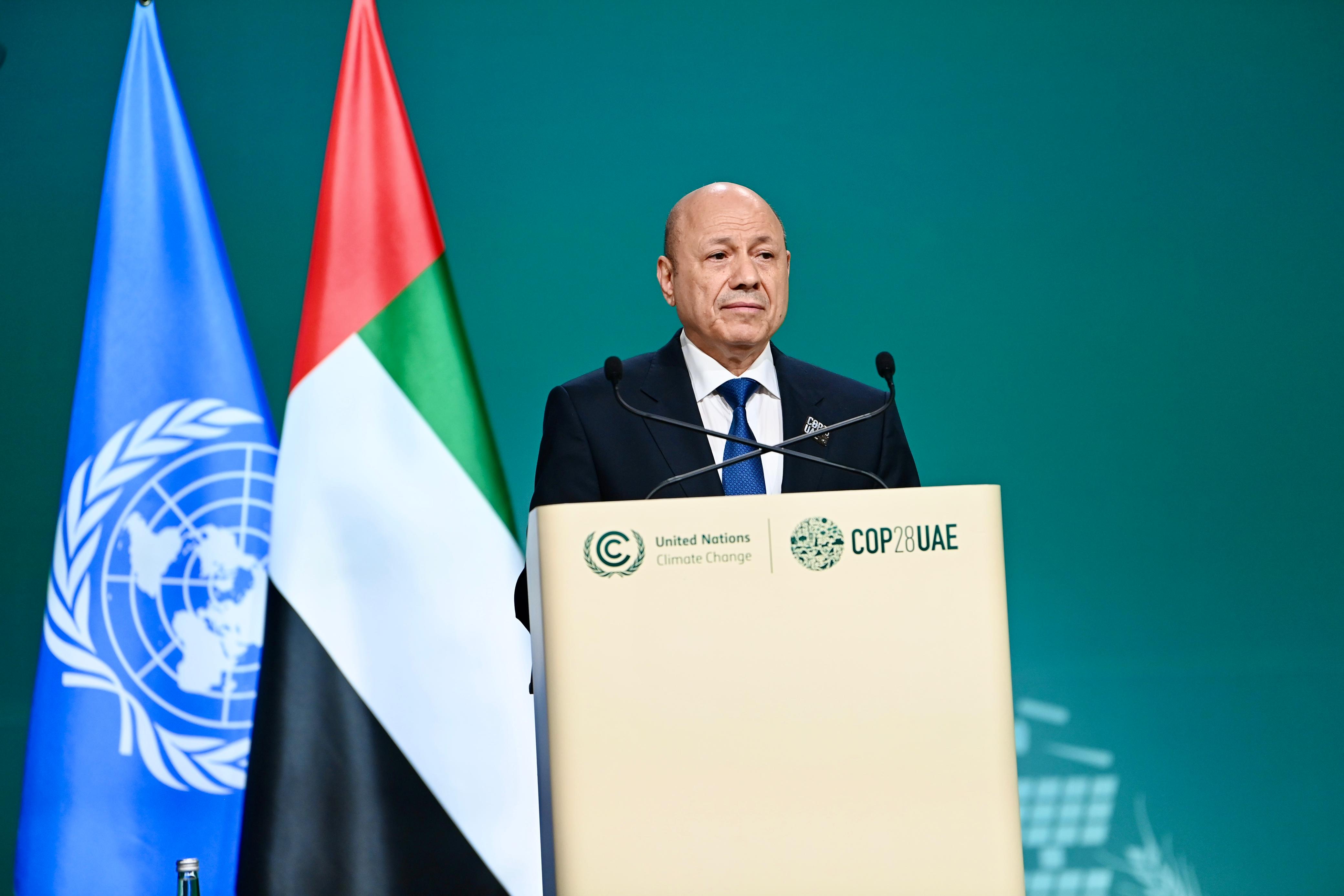كلمة فخامة الرئيس في قمة المناخ COP28  بدبي  1 ديسمبر 2023