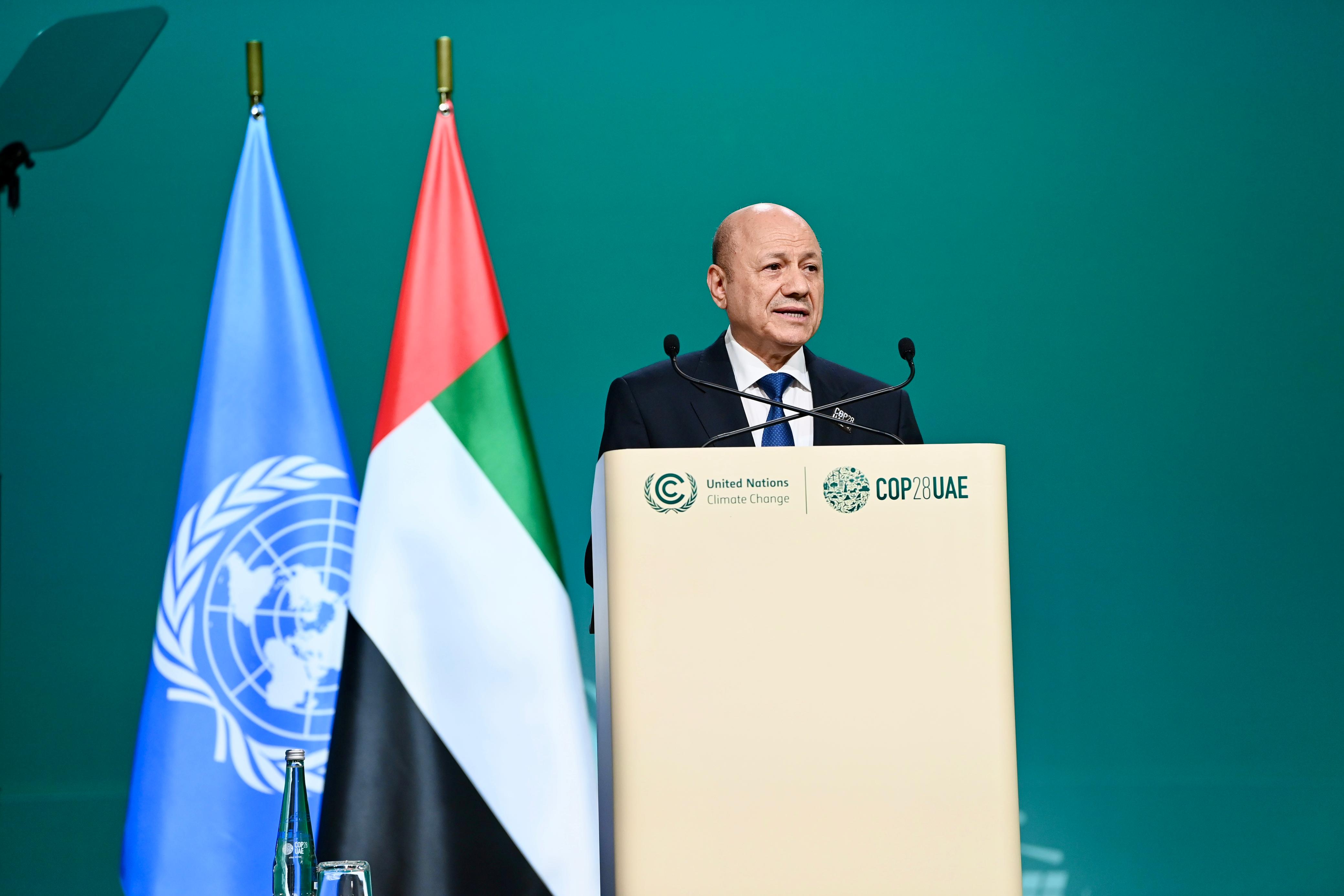 كلمة فخامة الرئيس في قمة المناخ COP28  بدبي  1 ديسمبر 2023