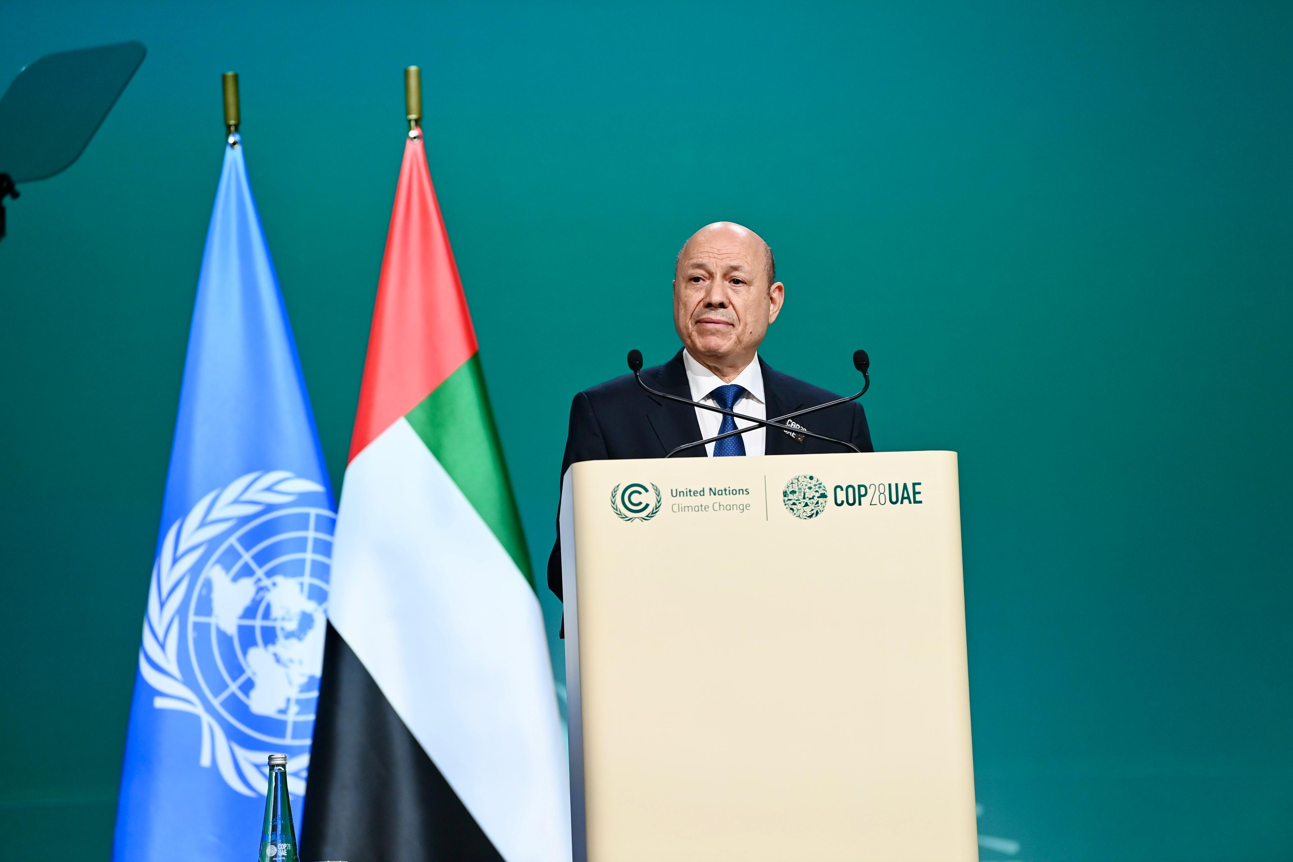 كلمة فخامة الرئيس في قمة المناخ COP28  بدبي  1 ديسمبر 2023