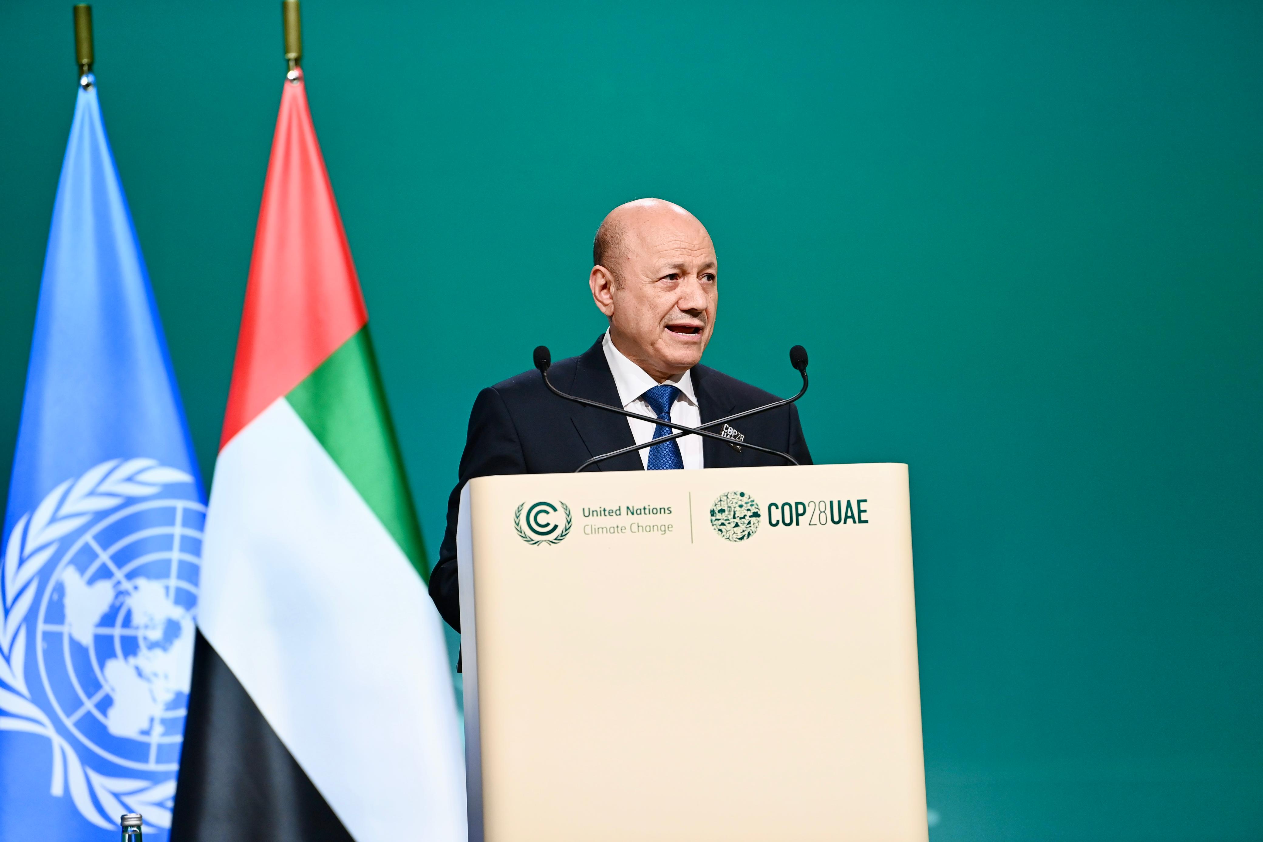 كلمة فخامة الرئيس في قمة المناخ COP28  بدبي  1 ديسمبر 2023