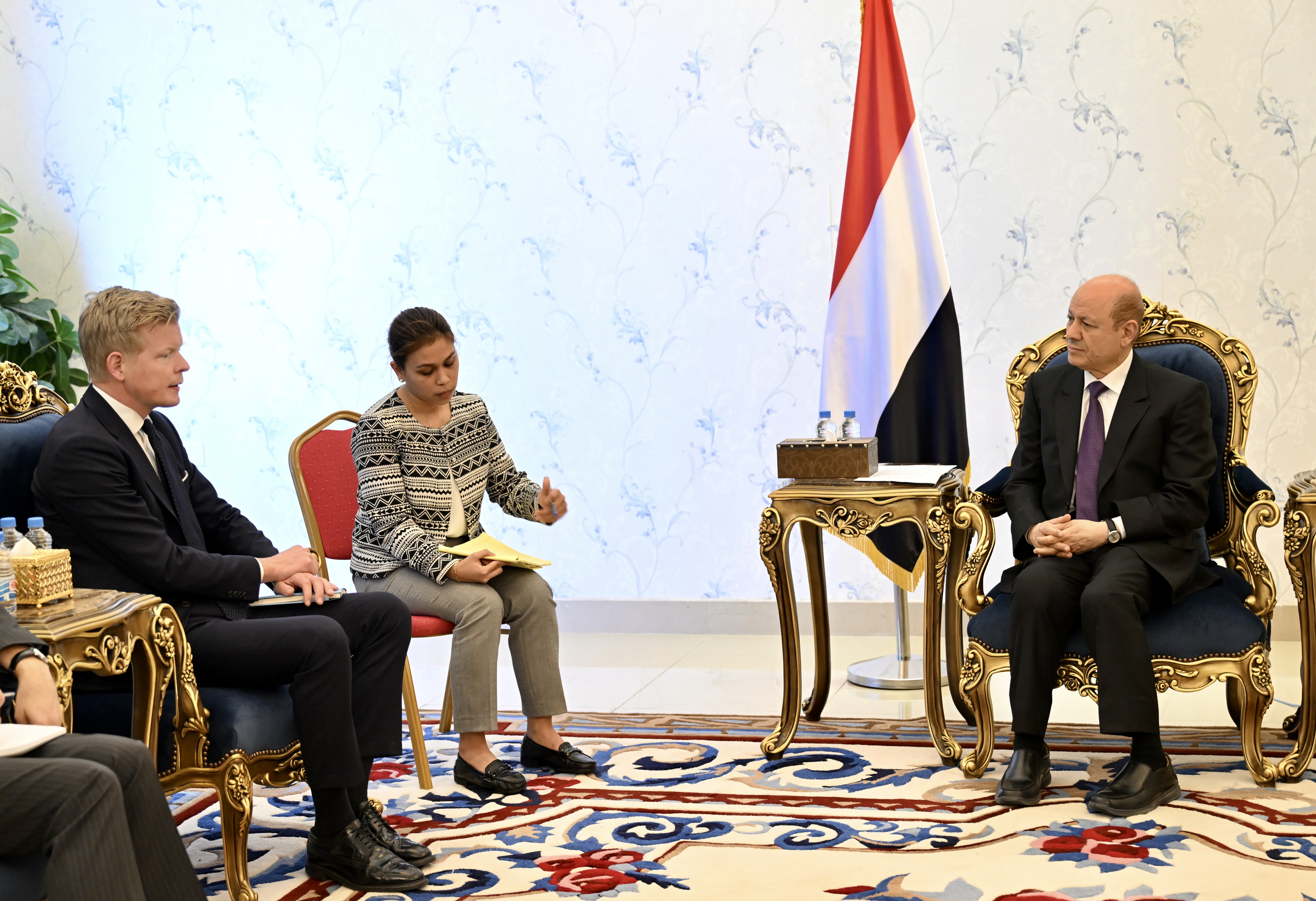 فخامة الرئيس يستقبل المبعوث الأممي 7 فبراير 2023