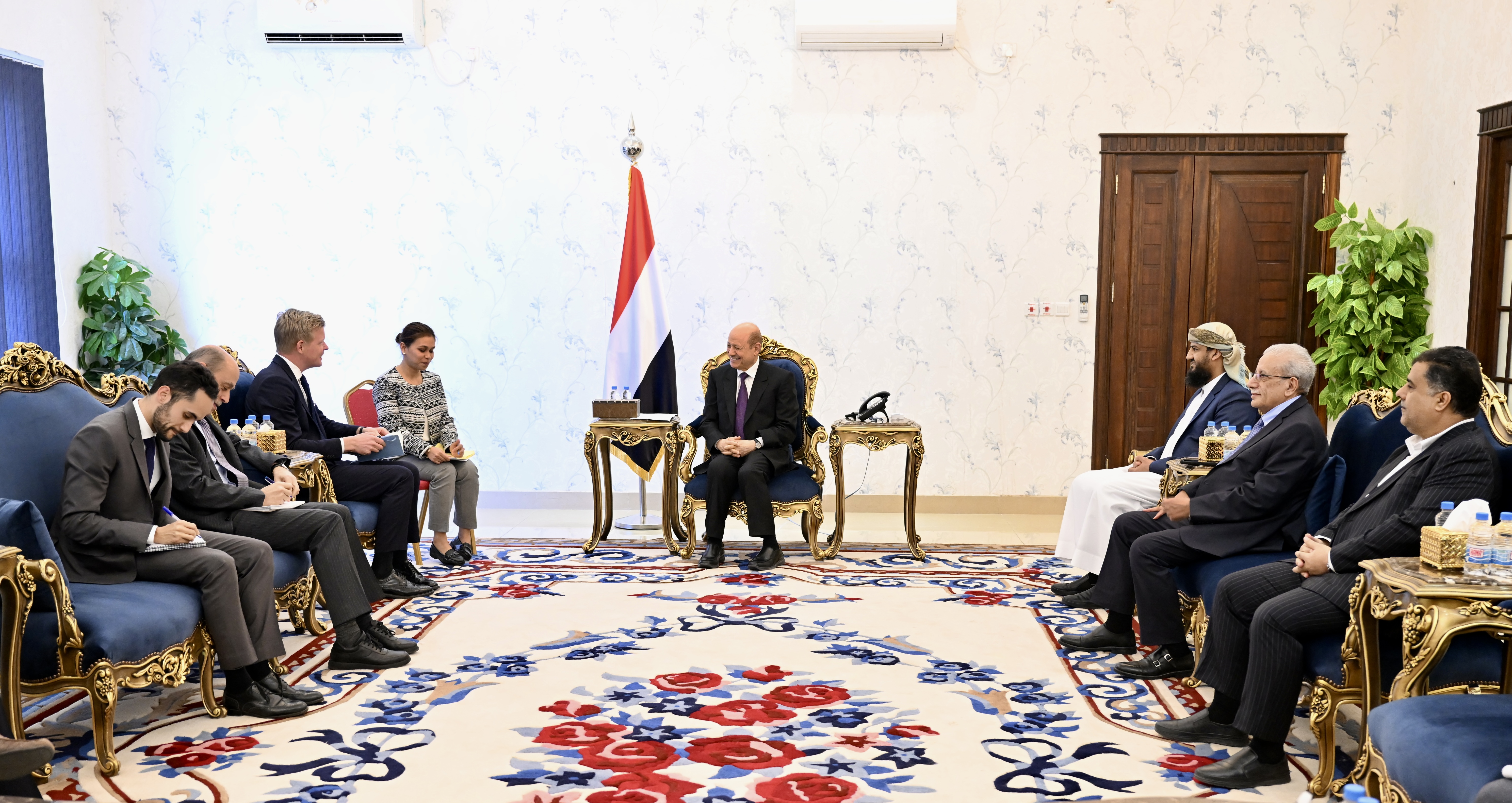 فخامة الرئيس يستقبل المبعوث الأممي 7 فبراير 2023