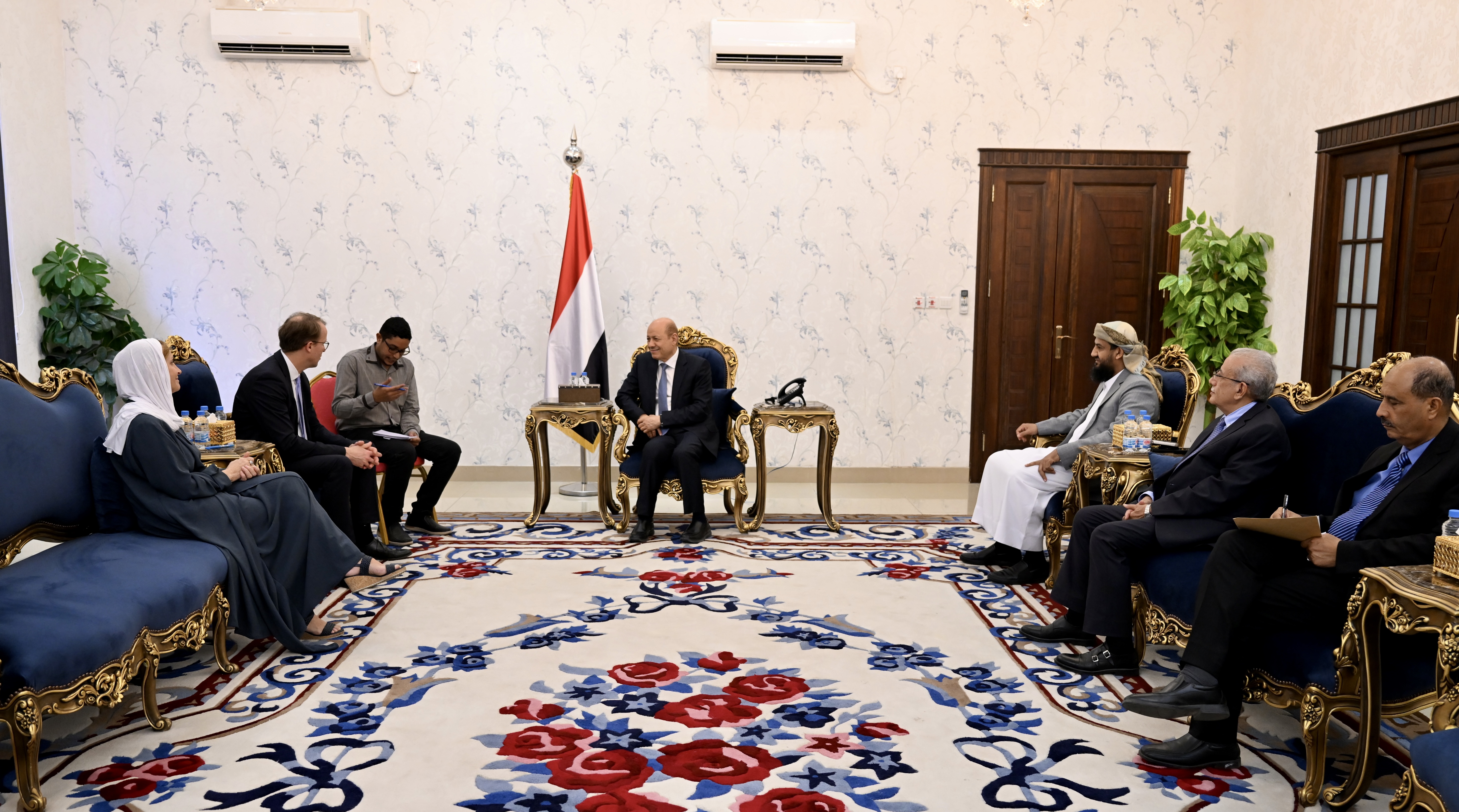 فخامة الرئيس يستقبل البعثه الالمانية 5 فبراير 2023