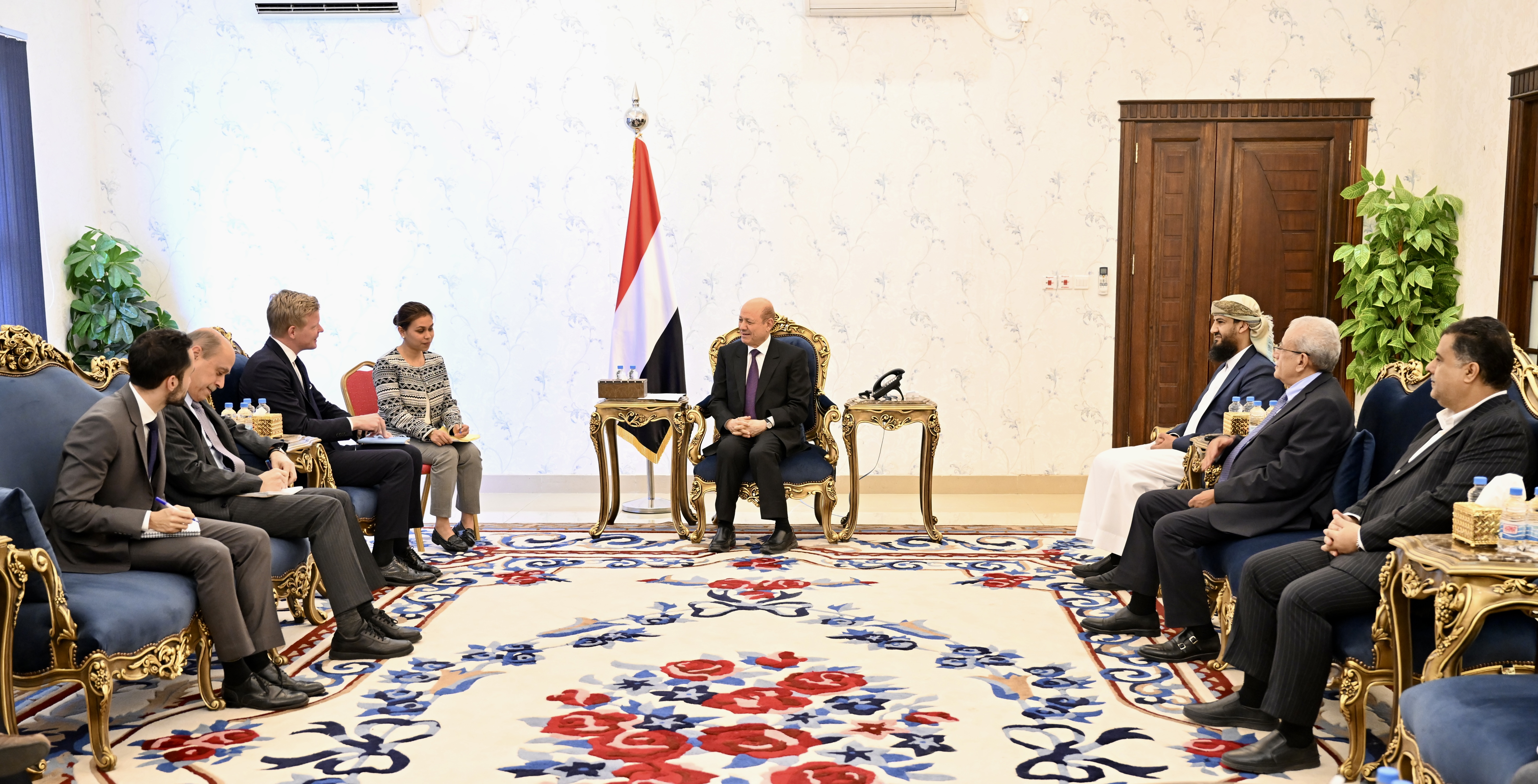 فخامة الرئيس يستقبل المبعوث الأممي 7 فبراير 2023