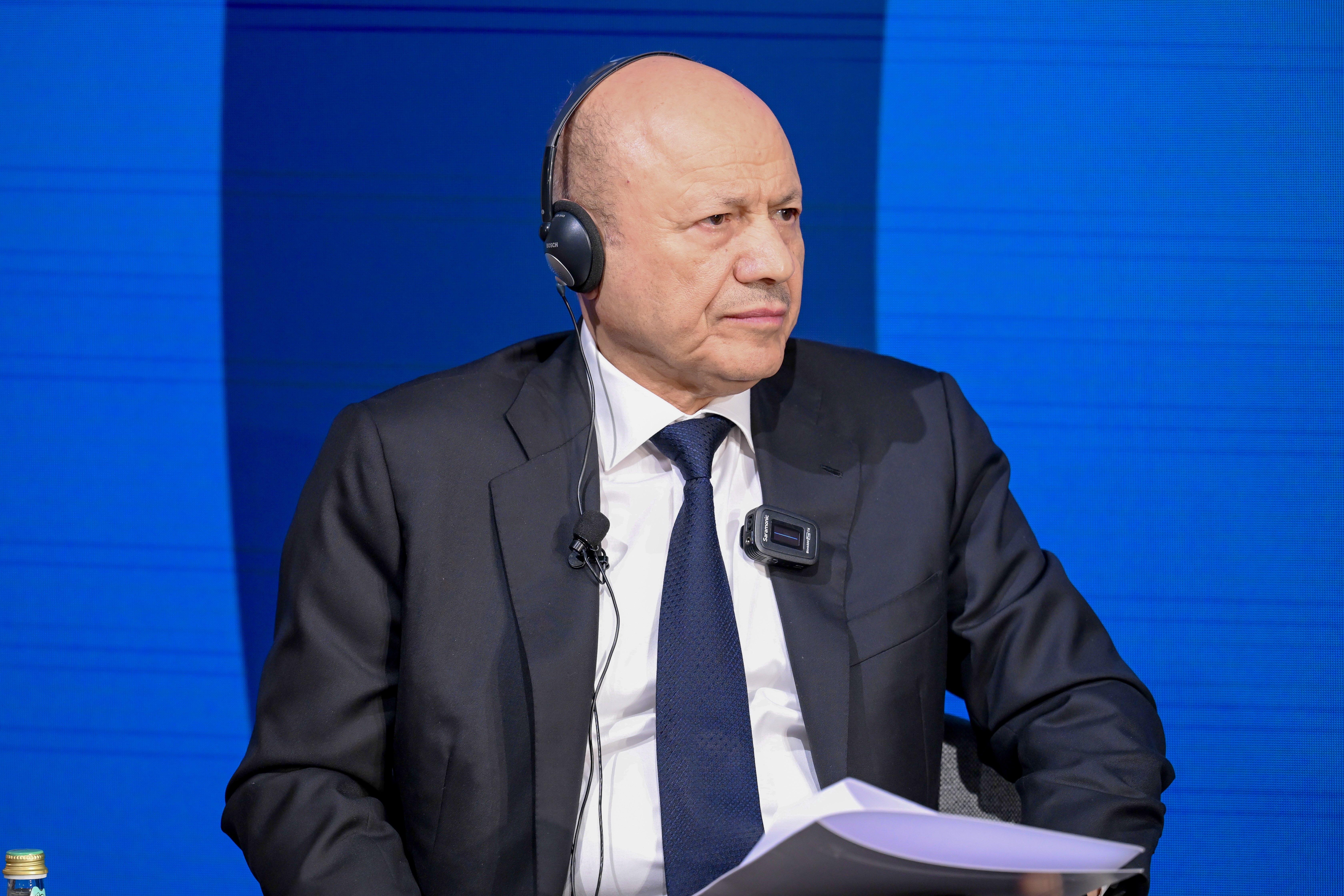 الجلسة الحوارية لفخامة الرئيس العليمي حول أمن الممرات المائية ضمن مؤتمر ميونيخ للأمن الدولي 1